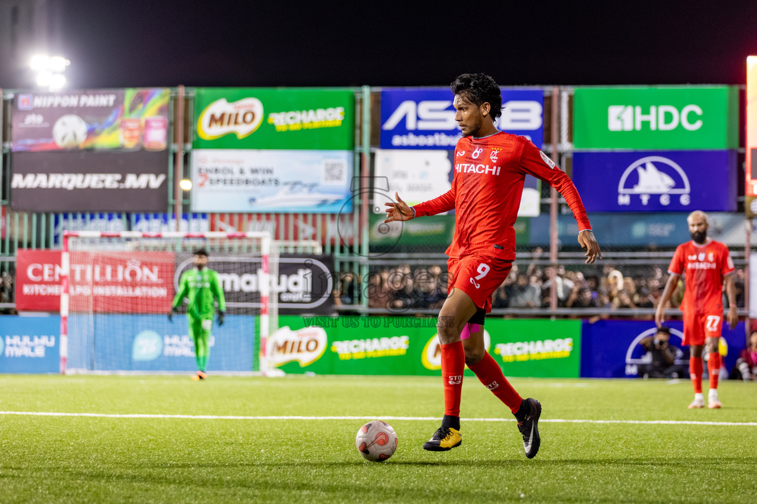 RRC vs STO RC in the Finals of Club Maldives Cup 2025 was held in Rehendhi Futsal Ground, Hulhumale', Maldives on Saturday, 25th October 2025. 
Photos: Hassan Simah / images.mv