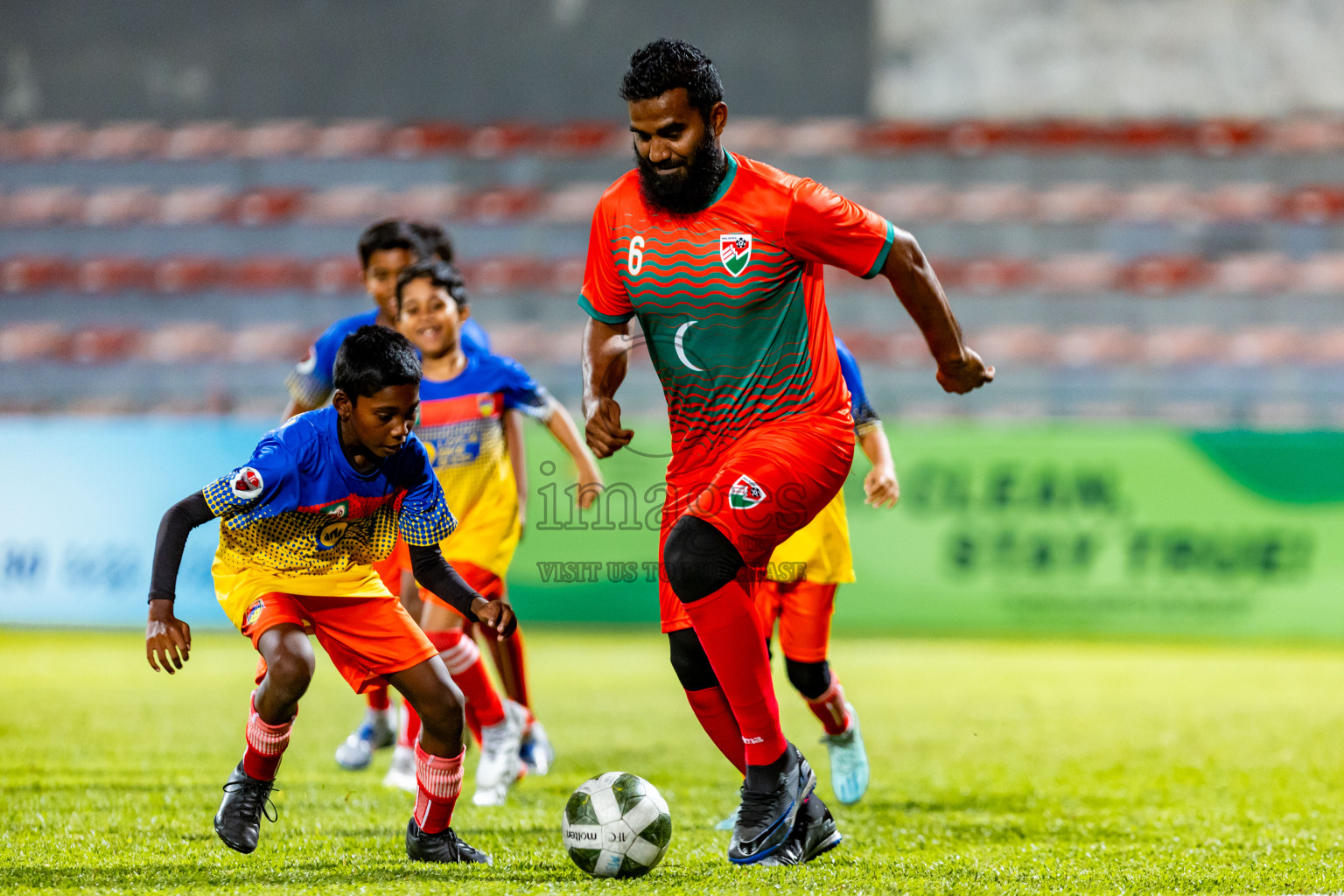 Super United Sports vs TC Sports Club in the Final of Under 19 Youth Championship 2024 was held at National Stadium in Male', Maldives on Monday, 1st July 2024. Photos: Nausham Waheed / images.mv