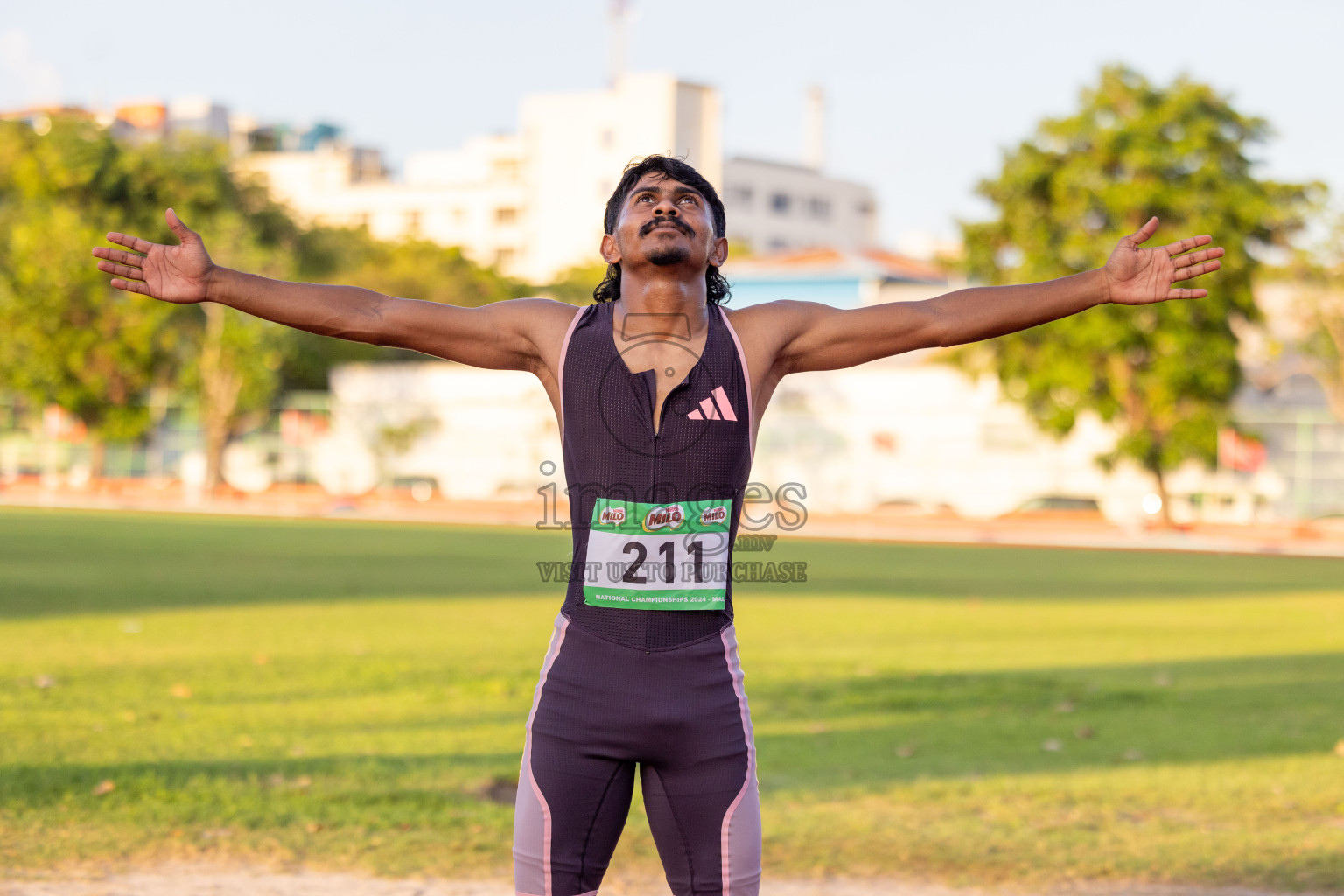 Day 1 of 33rd National Athletics Championship was held in Ekuveni Track at Male', Maldives on Thursday, 5th September 2024. Photos: Shuu Abdul Sattar / images.mv