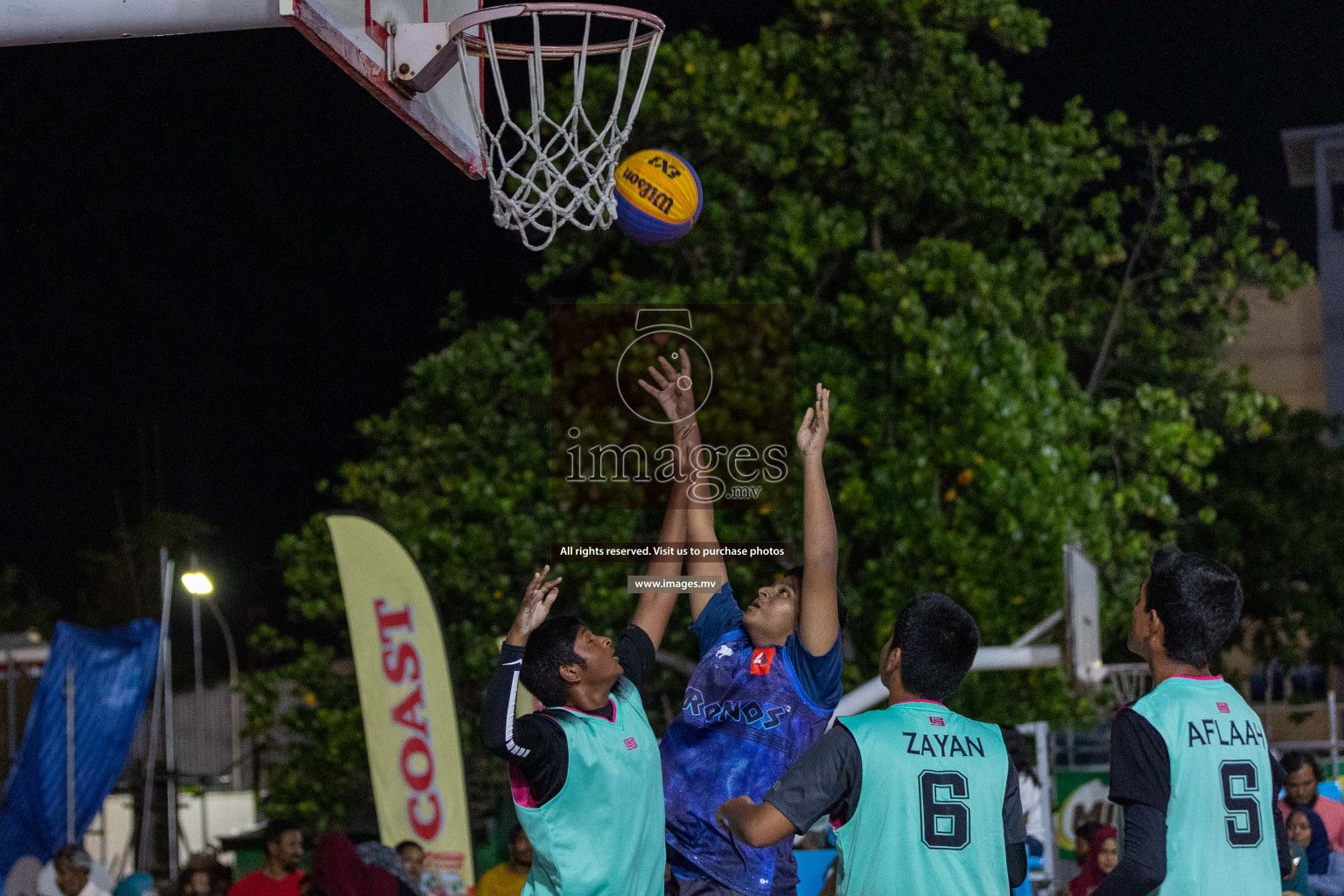 Day 5 of Slamdunk by Sosal on 16th April 2023 held in Male'. Photos: Ismail Thoriq / images.mv