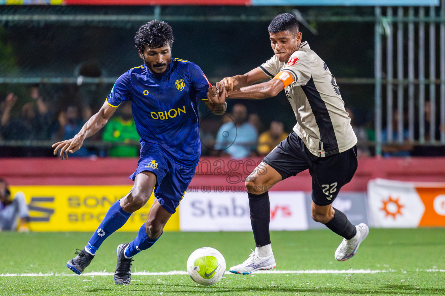 B Eydhafushi vs Lh Kurendhoo on Day 34 of Golden Futsal Challenge 2024 was held on Monday, 19th February 2024, in Hulhumale', Maldives
Photos: Mohamed Mahfooz Moosa / images.mv