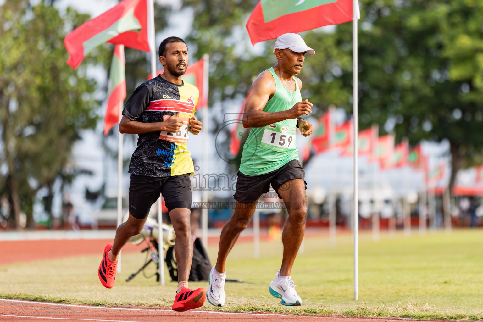 Day 1 of National Athletics Championship 2025 was held at Ekuveni Running Ground in Male', Maldives on Thursday, 14th August 2025. Photos: Areef Adam / images.mv