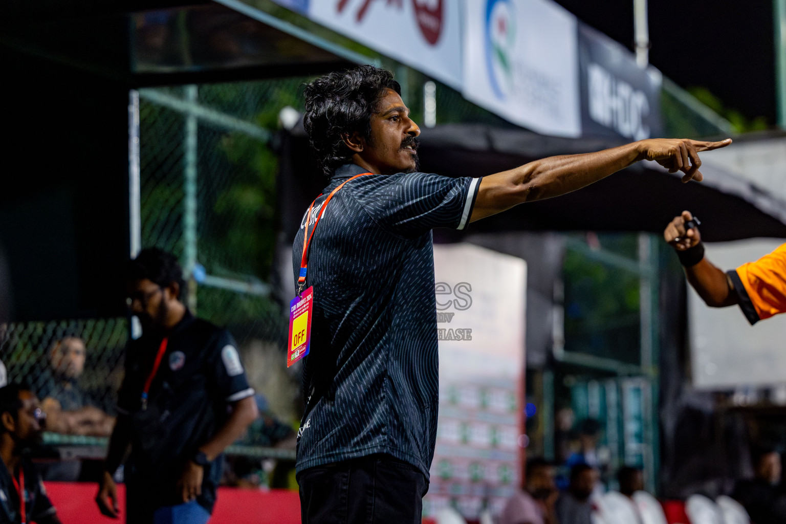 TEAM MMA vs CLUB 220 in the Semi-finals of Club Maldives Classic 2024 held in Rehendi Futsal Ground, Hulhumale', Maldives on Tuesday, 19th September 2024. 
Photos: Nausham Waheed / images.mv