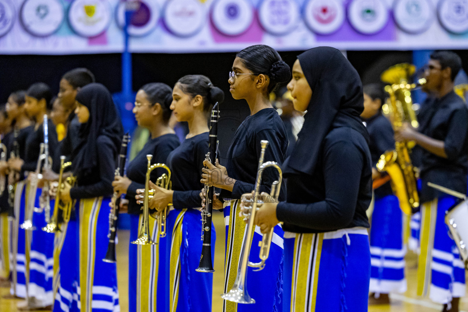 Closing Ceremony of Inter-school Netball Tournament held in Social Center at Male', Maldives on Monday, 26th August 2024. Photos: Hassan Simah / images.mv