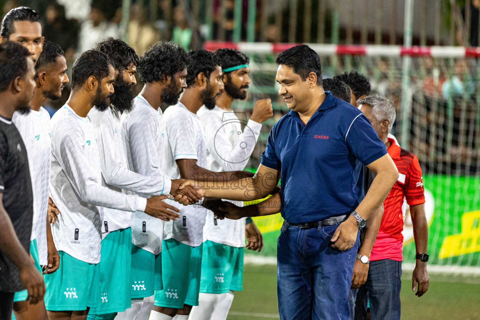 RRC vs MPL in the Semi Finals of Club Maldives Cup 2024 held in Rehendi Futsal Ground, Hulhumale', Maldives on Monday, 14th October 2024. Photos: Hassan Simah / images.mv