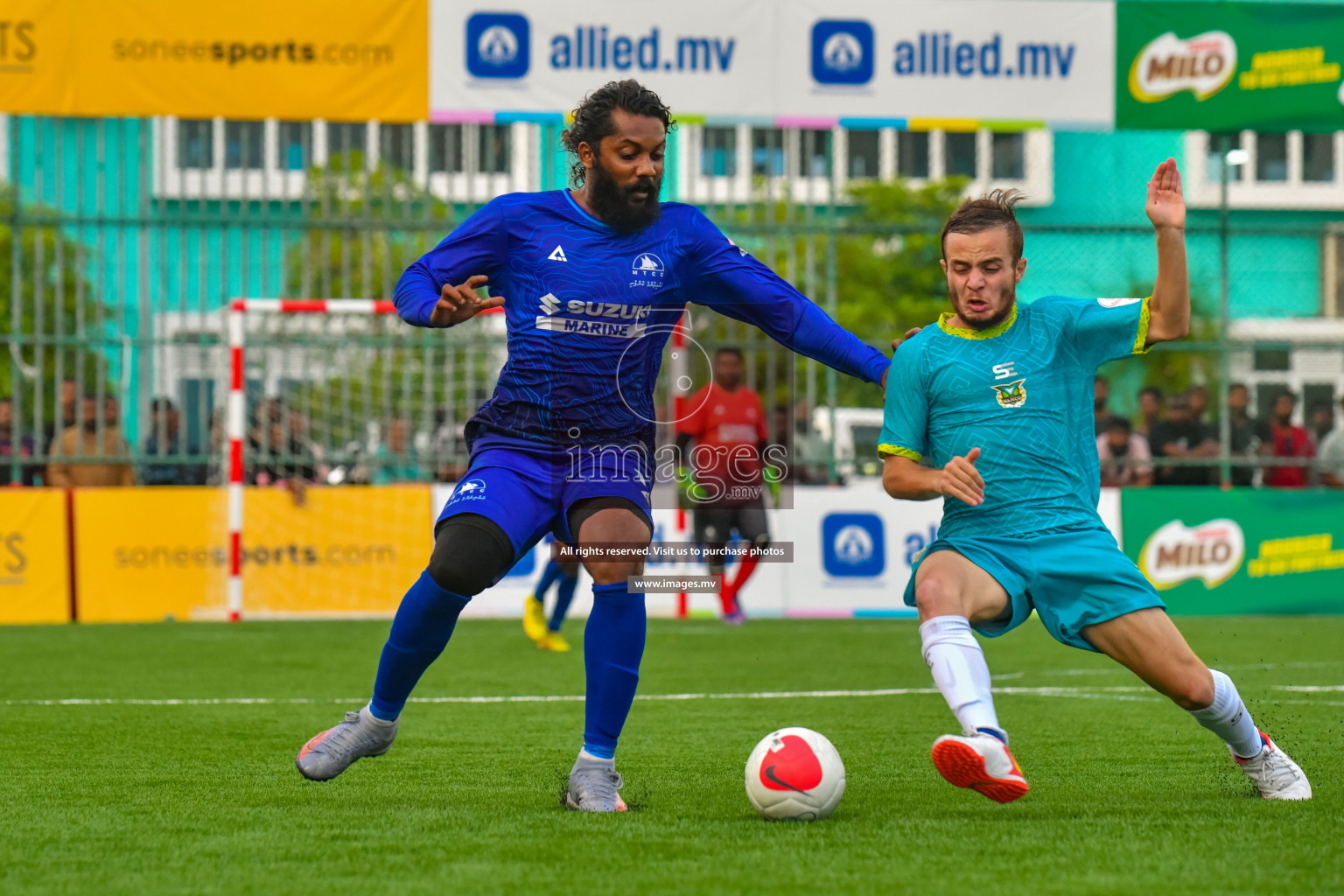 WAMCO vs TEAM MTCC in Club Maldives Cup 2022 was held in Hulhumale', Maldives on Saturday, 8th October 2022. Photos: Nausham Waheed / images.mv