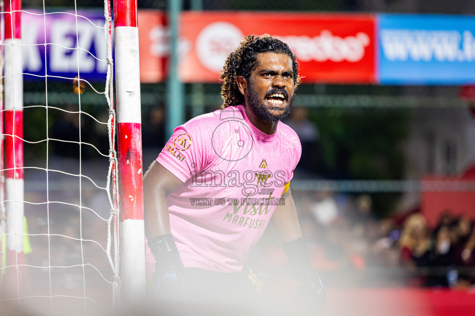 K Maafushi vs K Kaashidhoo in Kaafu Atoll Finals Day 27 of Golden Futsal Challenge 2025 was held on Friday , 31st January 2025, in Hulhumale', Maldives. Photos: Nausham Waheed / images.mv