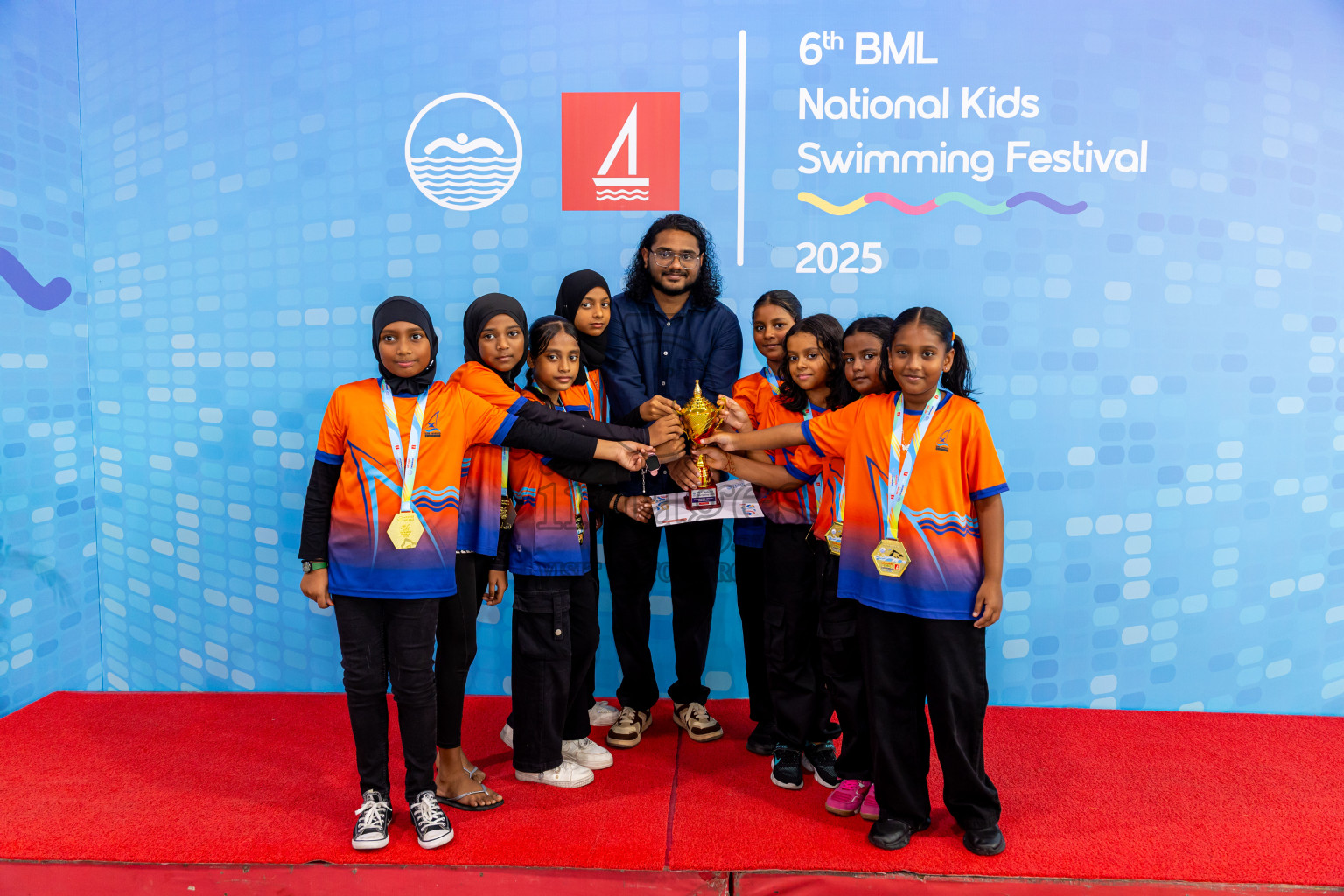 Closing Ceremony of 6th BML National Kids Swimming Kids Festival 2025 held in Hulhumale', Maldives on Saturday, 22nd November 2025. Photos: Nausham Waheed / images.mv