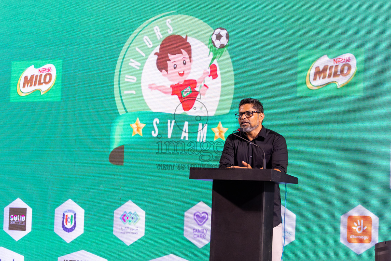 Inaugural Event of MILO SVAM Juniors 2025 (U8) was held at National Football Stadium, Male', Maldives on Monday, 23rd June 2025. Photos: Ismail Thoriq / images.mv