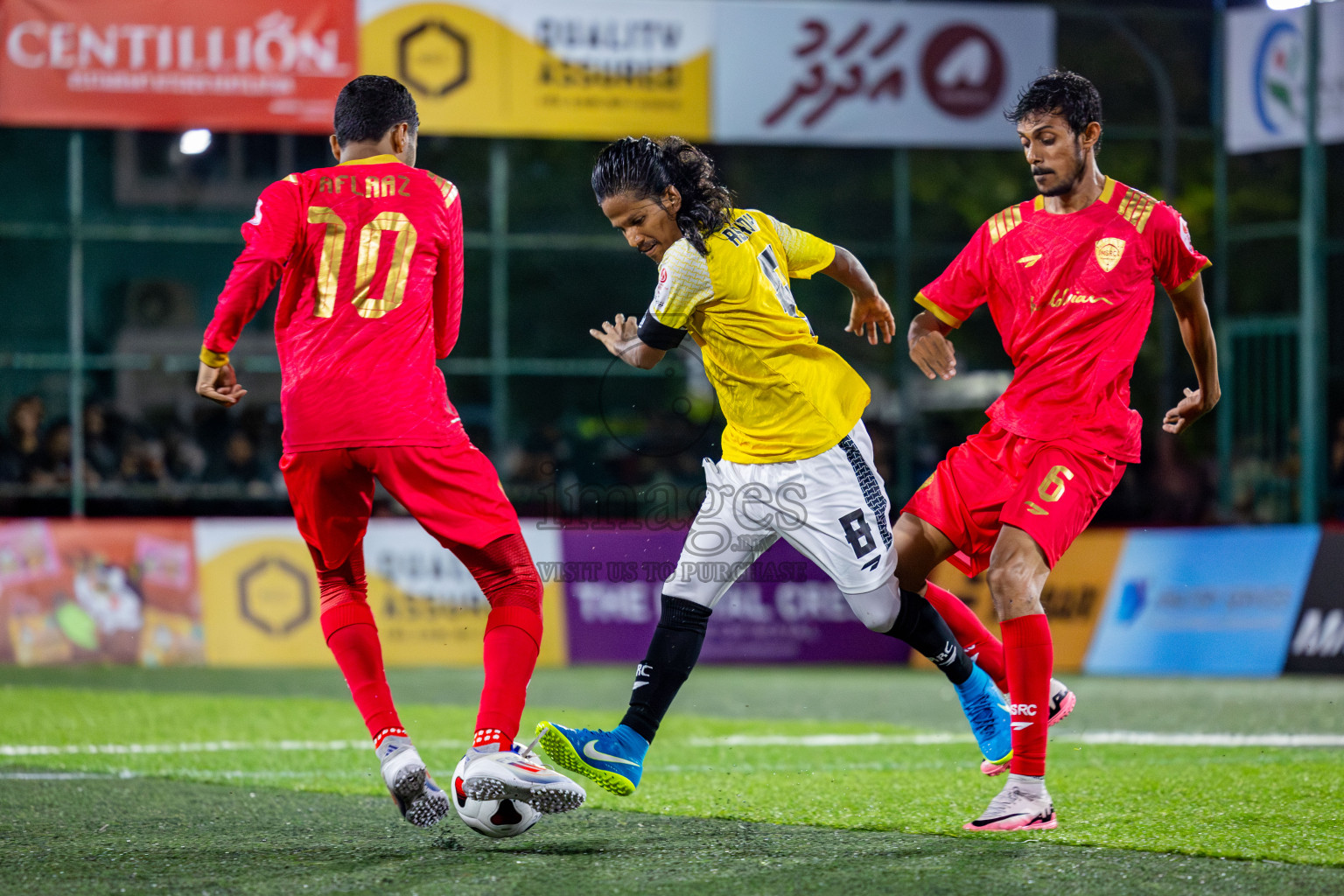 RRC vs Maldivian in Club Maldives Cup 2024 held in Rehendi Futsal Ground, Hulhumale', Maldives on Tuesday, 25th September 2024. Photos: Nausham Waheed/ images.mv