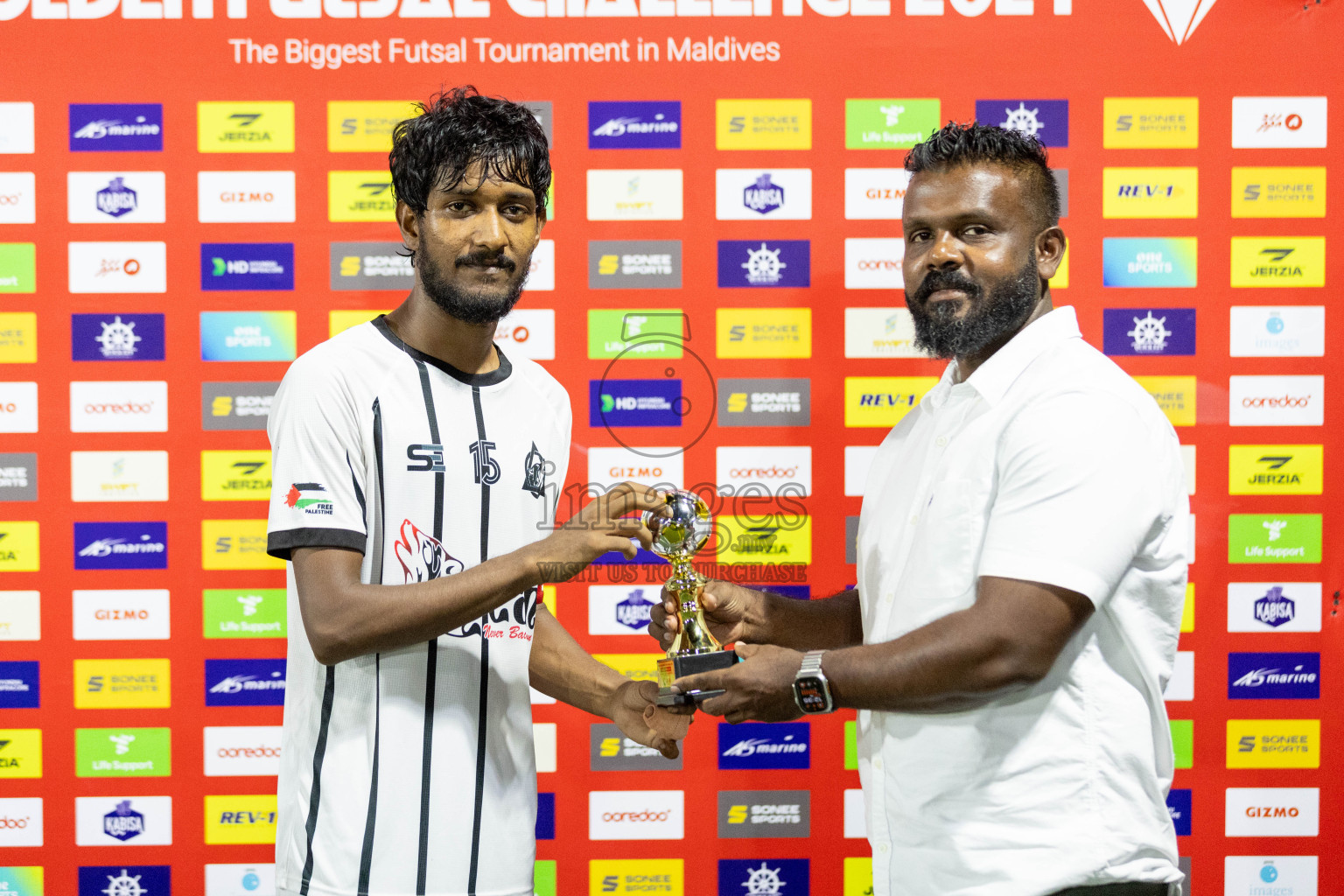 HDh Nellaidhoo VS HDh Nolhivaranfaru in Day 14 of Golden Futsal Challenge 2024 was held on Sunday, 28th January 2024, in Hulhumale', Maldives Photos: Nausham Waheed / images.mv