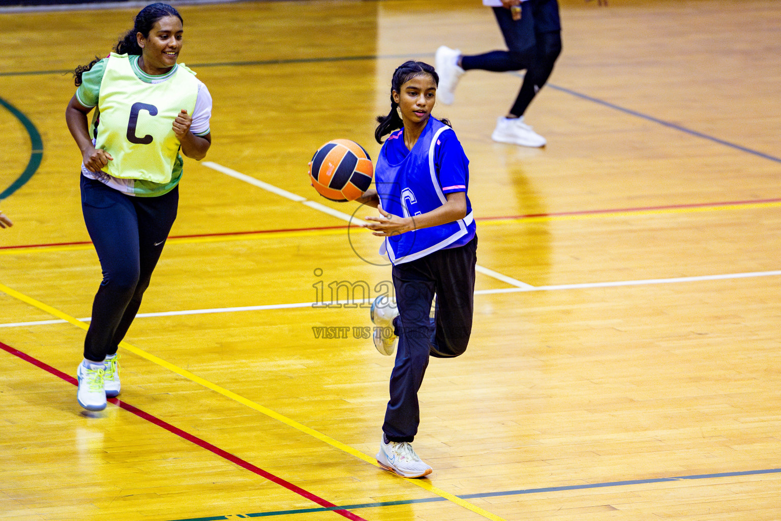 Kulhudhuffushi Youth & Recreation Club vs Sports Club Shining Star in Day 3 of 21st National Netball Tournament was held in Social Canter at Male', Maldives on Saturday, 18th May 2024. Photos: Nausham Waheed / images.mv