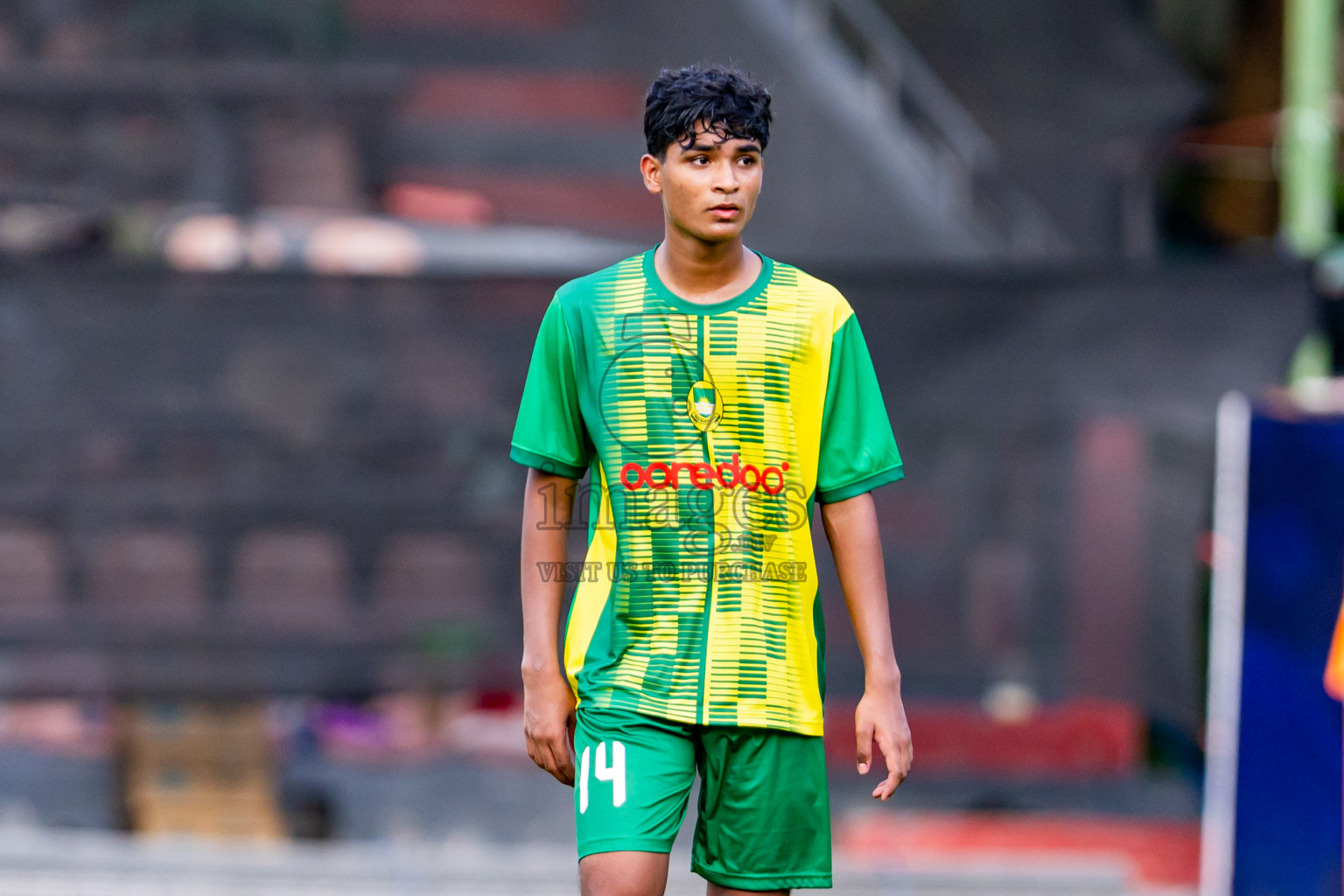 Maziya SRC vs Club Green Streets in Day 2 of Under 19 Youth Championship 2024 was held at National Stadium in Male', Maldives on Monday, 10th June 2024. Photos: Nausham Waheed / images.mv b