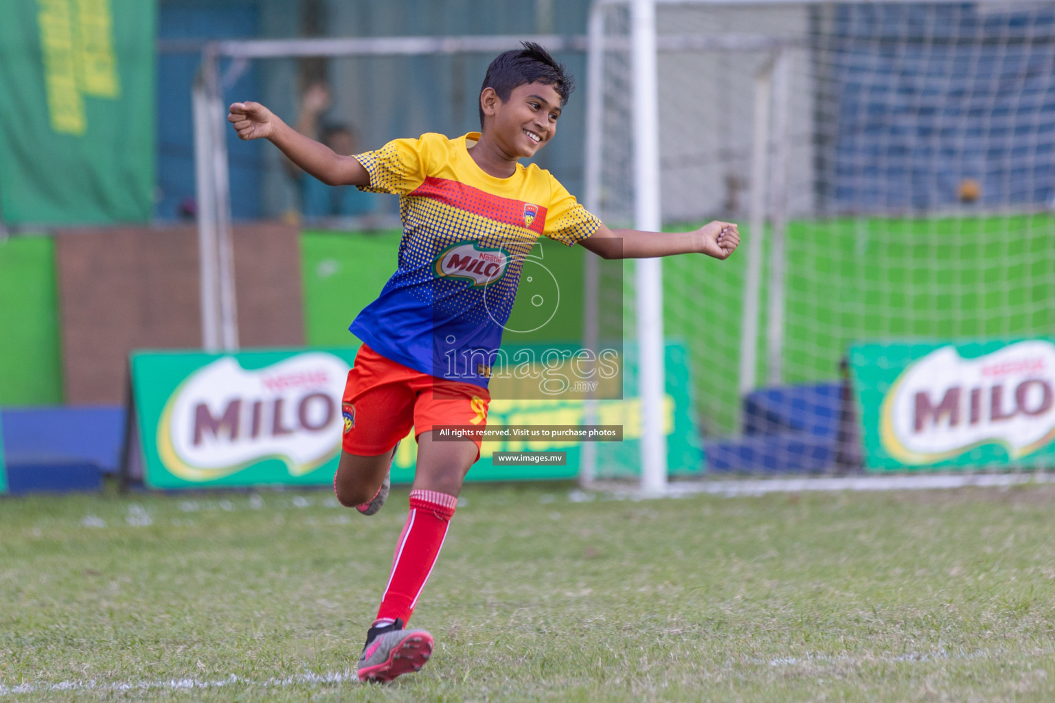 Day 2 of MILO Academy Championship 2023 (U12) was held in Henveiru Football Grounds, Male', Maldives, on Saturday, 19th August 2023. Photos: Shuu / images.mv