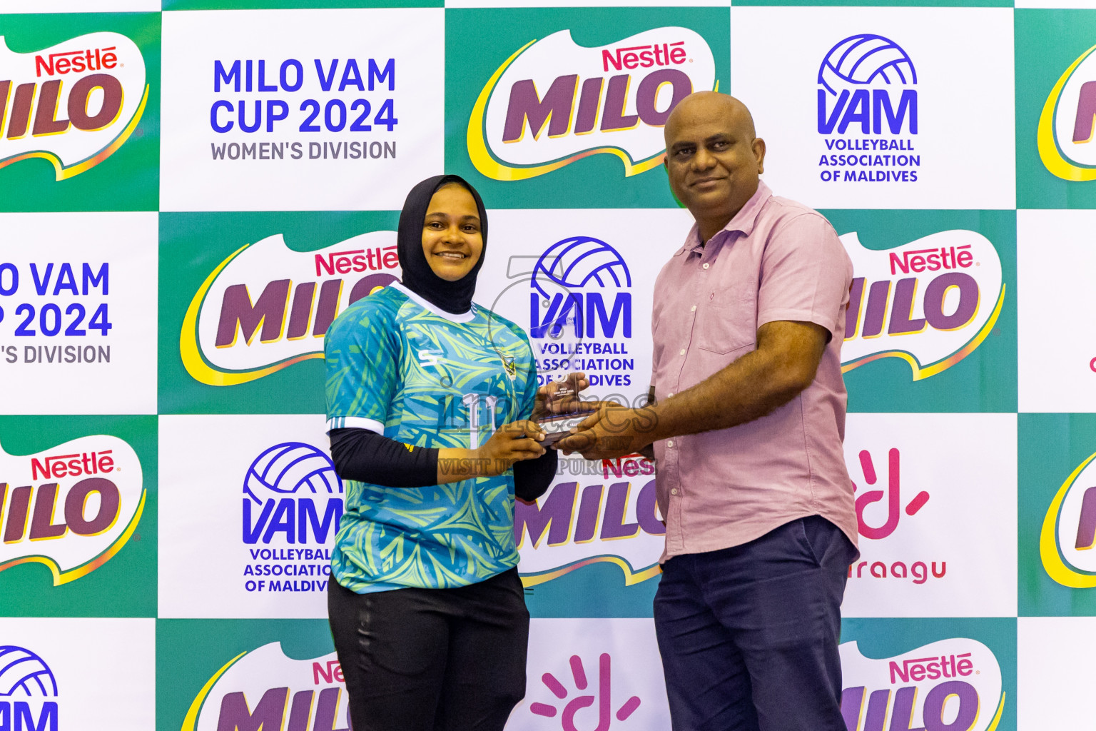 Final of Women's Division of Milo VAM Cup 2024 held in Male', Maldives on Saturday, 13th July 2024 at Social Center Indoor Hall Photos By: Nausham Waheed / images.mv