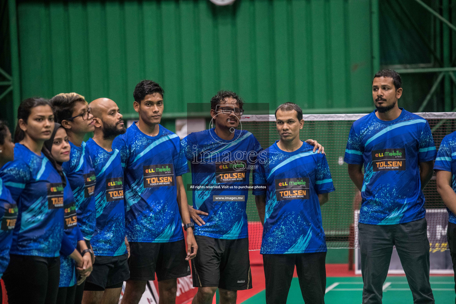 Final of Badminton association mixed group championship 2021 held in Male', Maldives Photos by Nausham Waheed