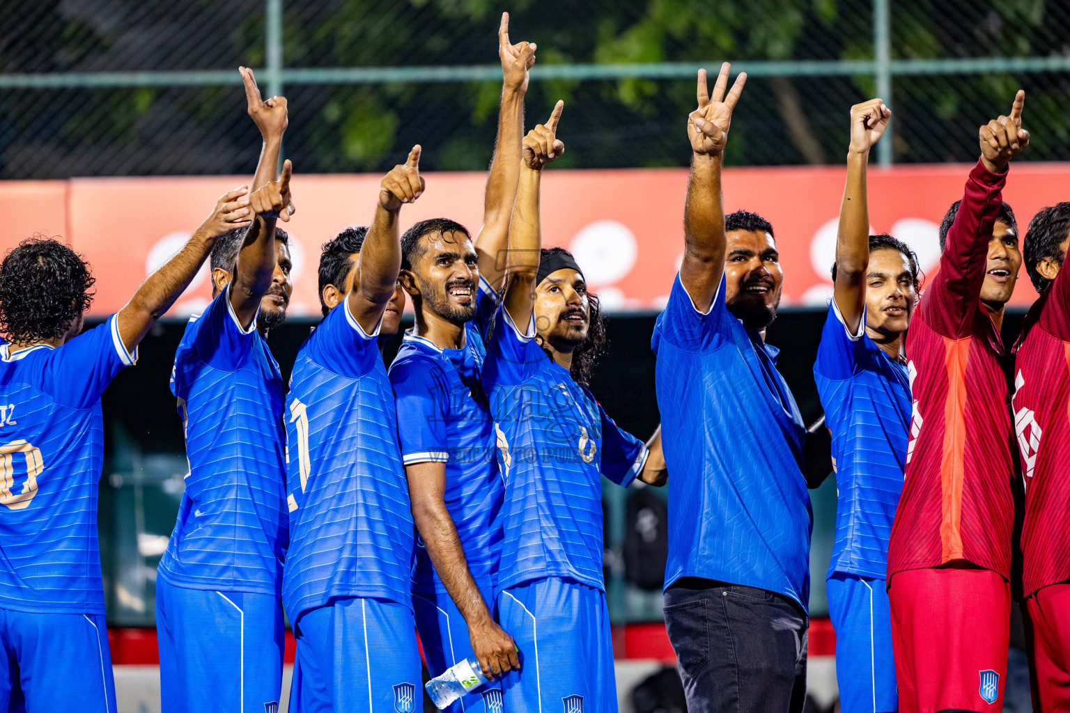 Lh Naifaru vs Lh Kurendhoo in Lhaviyani Atoll Finals Day 26 of Golden Futsal Challenge 2025 was held on Thursday , 30th January 2025, in Hulhumale', Maldives. Photos: Nausham Waheed / images.mv