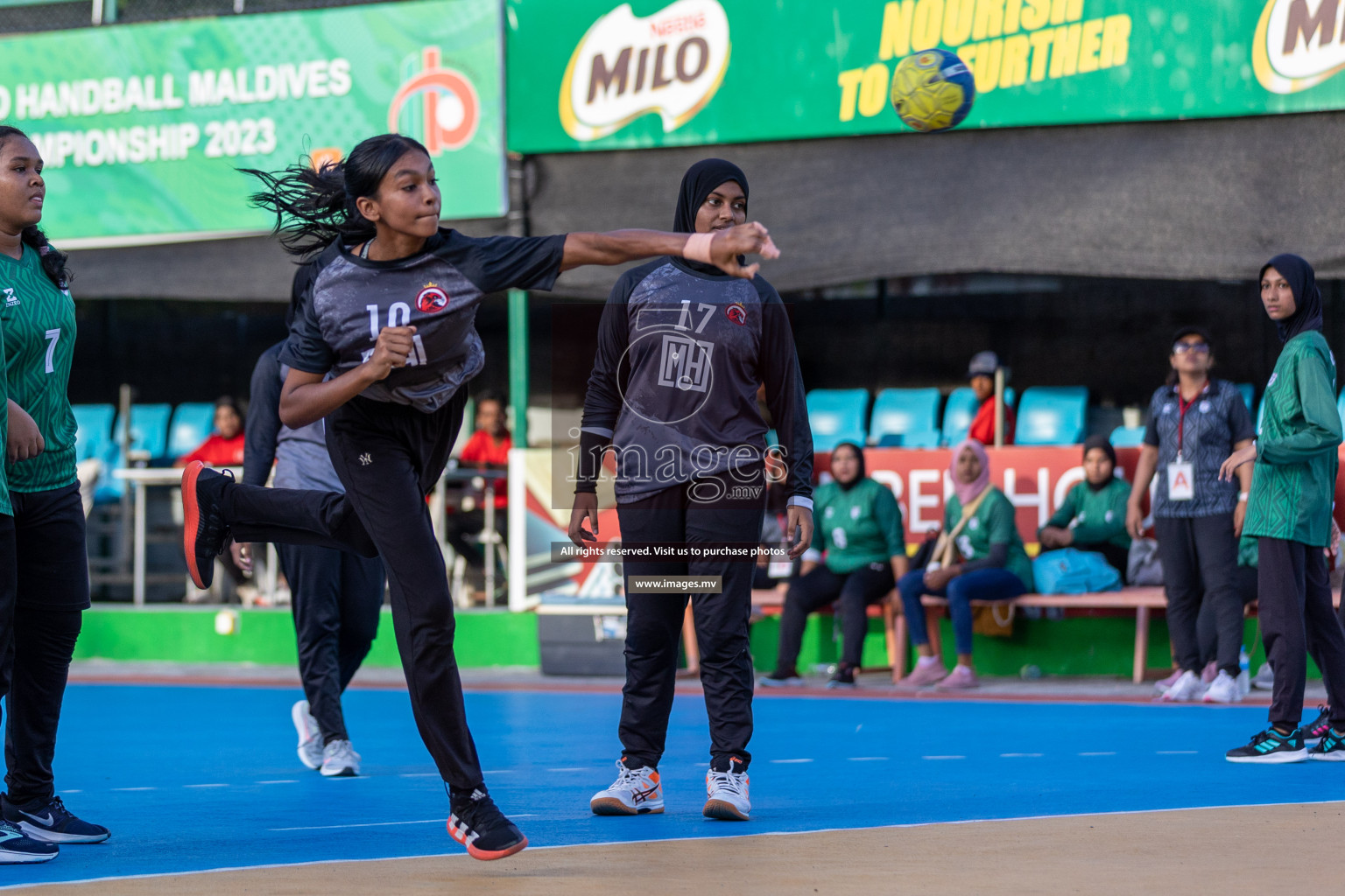 Day 13th of 6th MILO Handball Maldives Championship 2023, held in Handball ground, Male', Maldives on 2nd June 2023 Photos: Shuu &Nausham / Images.mv