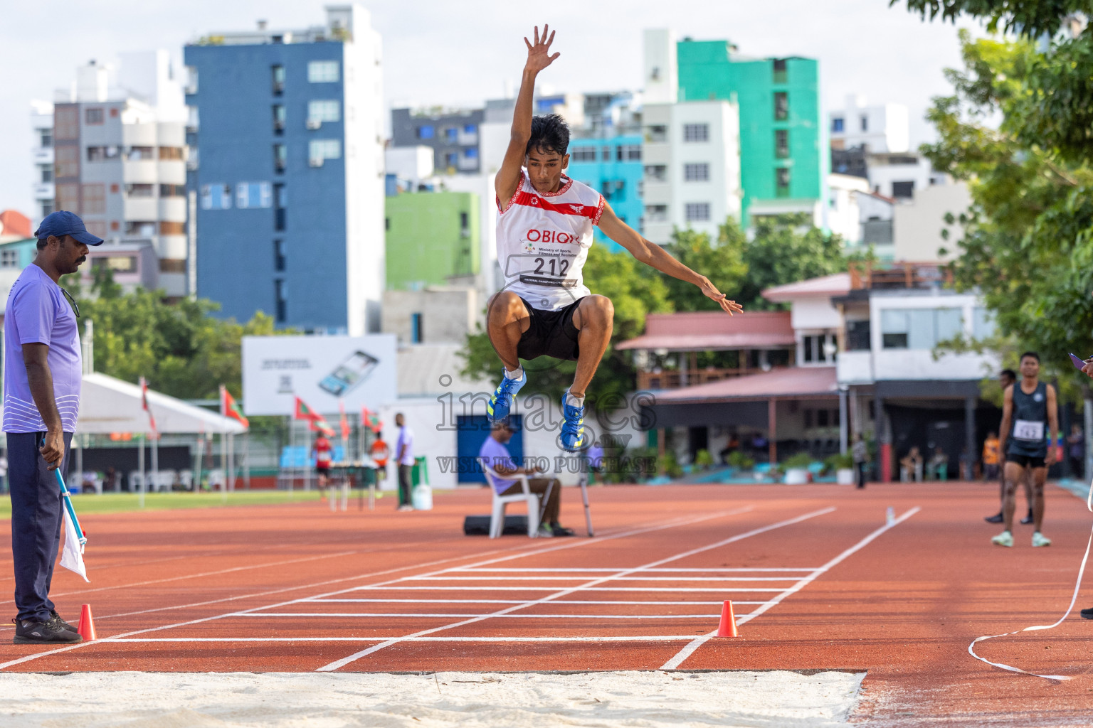 Day 3 of 33rd National Athletics Championship was held in Ekuveni Track at Male', Maldives on Saturday, 7th September 2024.
Photos: Suaadh Abdul Sattar / images.mv