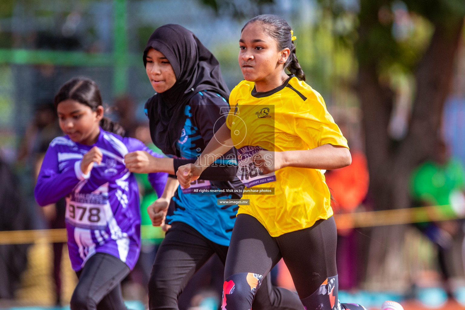 Day 2 of Inter-School Athletics Championship held in Male', Maldives on 24th May 2022. Photos by: Nausham Waheed / images.mv