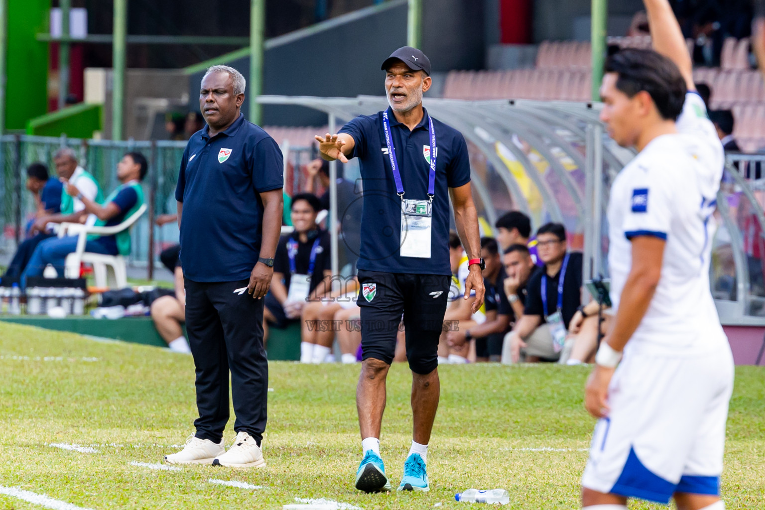 Maldives vs Philippines in AFC Asian Cup Qualifies held in National Football Stadium, Male', Maldives on Tuesday, 18th November 2025. Photos: Nausham Waheed / Images.mv
