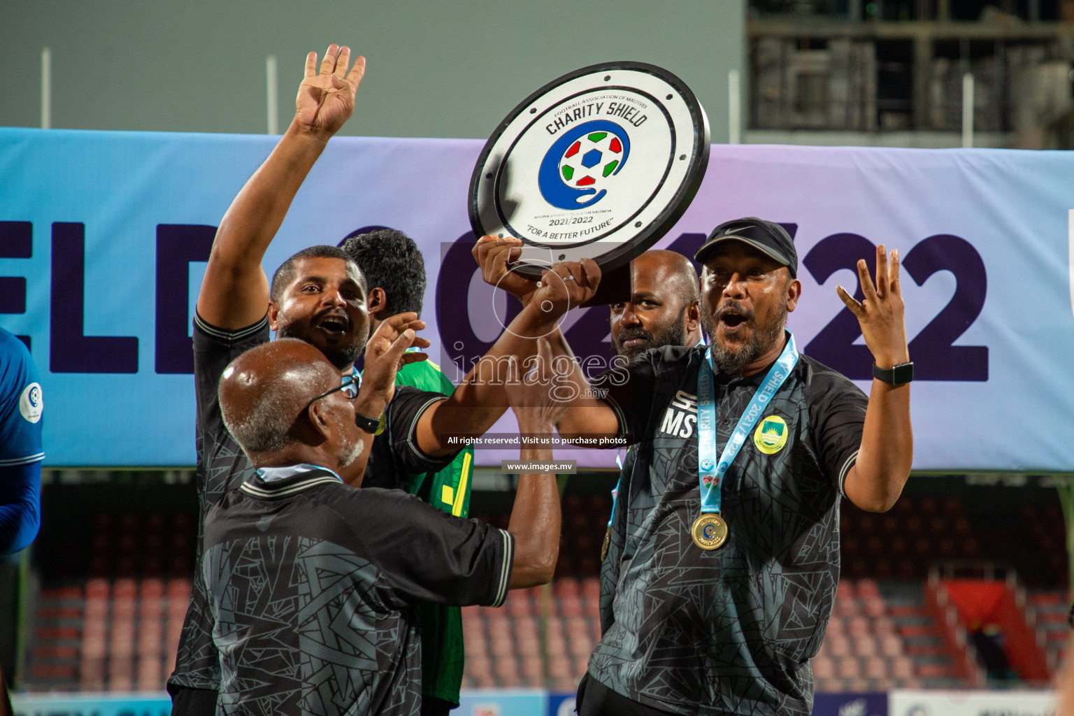 Maziya SRC vs Club Valencia in the Community Shield Match 2021/2022 on 15 December 2021 held in Male', Maldives. Photos: Hassan Simah / images.mv