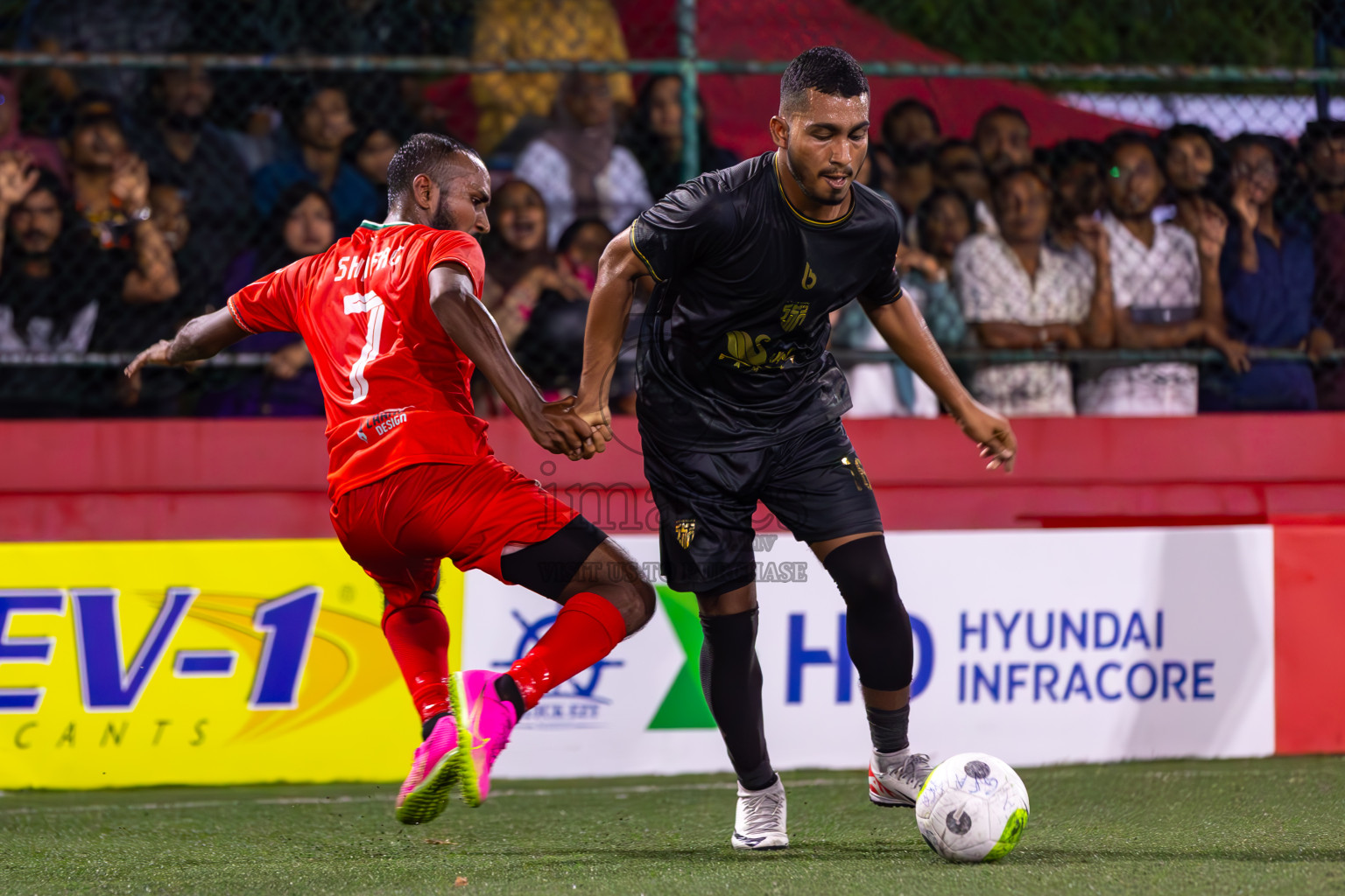 HA Kelaa vs HA Utheemu in Day 9 of Golden Futsal Challenge 2024 was held on Tuesday, 23rd January 2024, in Hulhumale', Maldives
Photos: Ismail Thoriq / images.mv