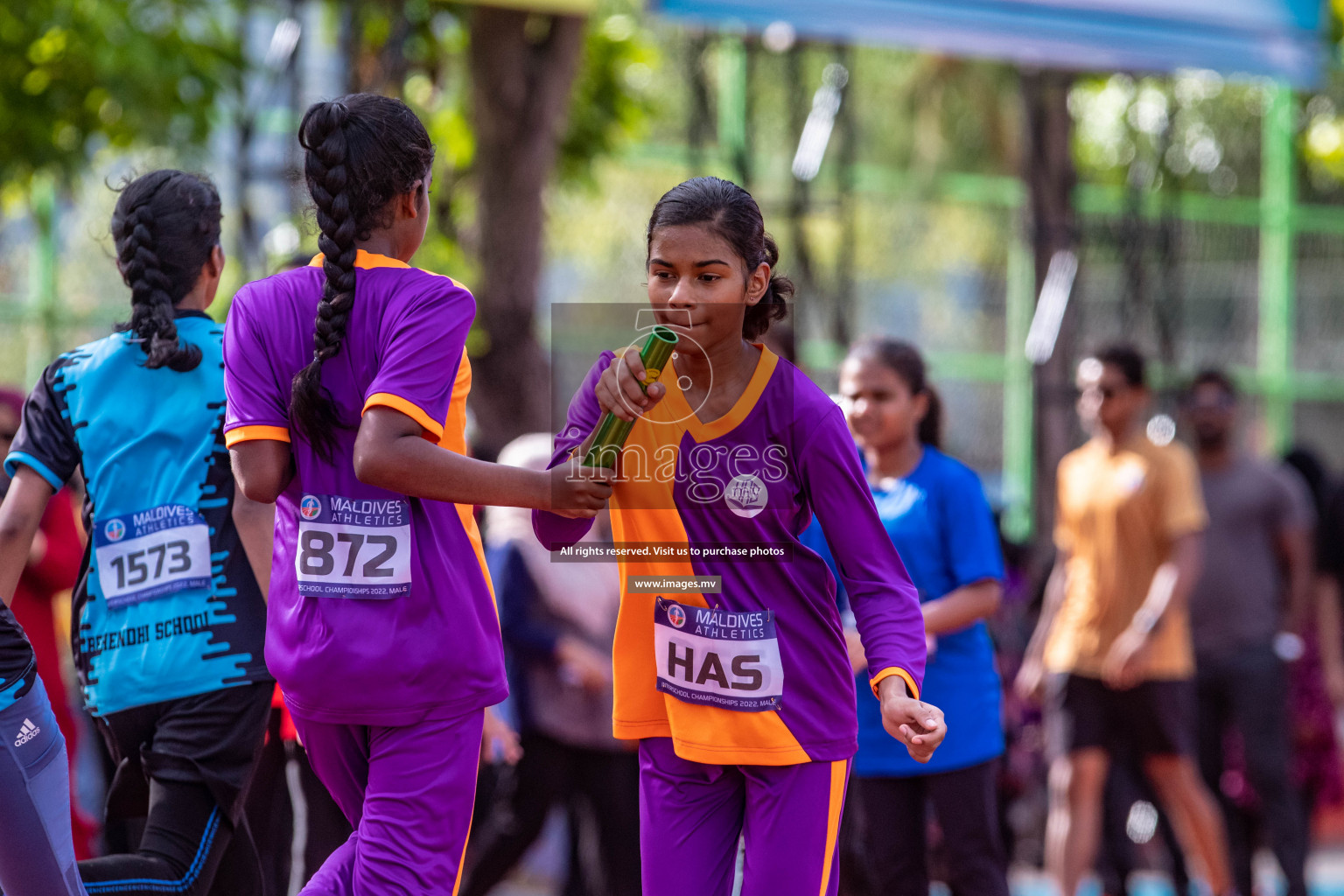 Day 3 of Inter-School Athletics Championship held in Male', Maldives on 25th May 2022. Photos by: Nausham Waheed / images.mv