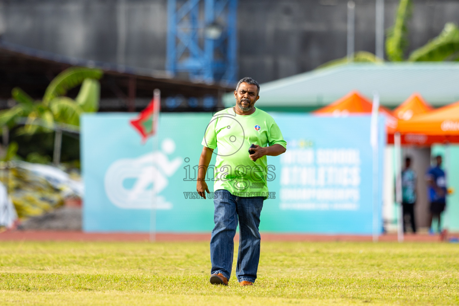 Day 2 of MWSC Interschool Athletics Championships 2024 held in Hulhumale Running Track, Hulhumale, Maldives on Sunday, 10th November 2024. Photos by: Ismail Thoriq / Images.mv