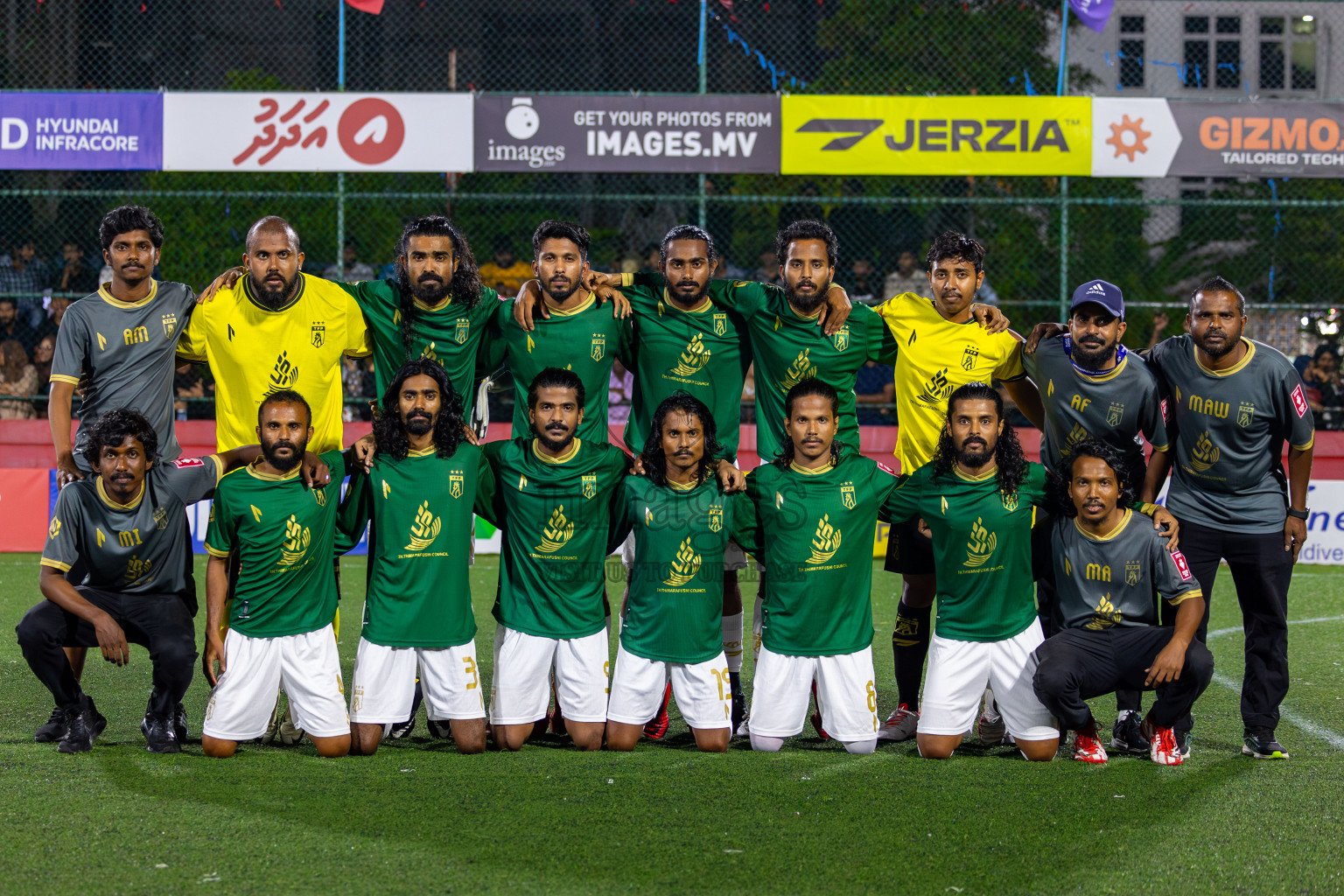 Th Omadhoo vs Th Thimarafushi on Day 33 of Golden Futsal Challenge 2024, held on Sunday, 18th February 2024, in Hulhumale', Maldives Photos: Mohamed Mahfooz Moosa / images.mv