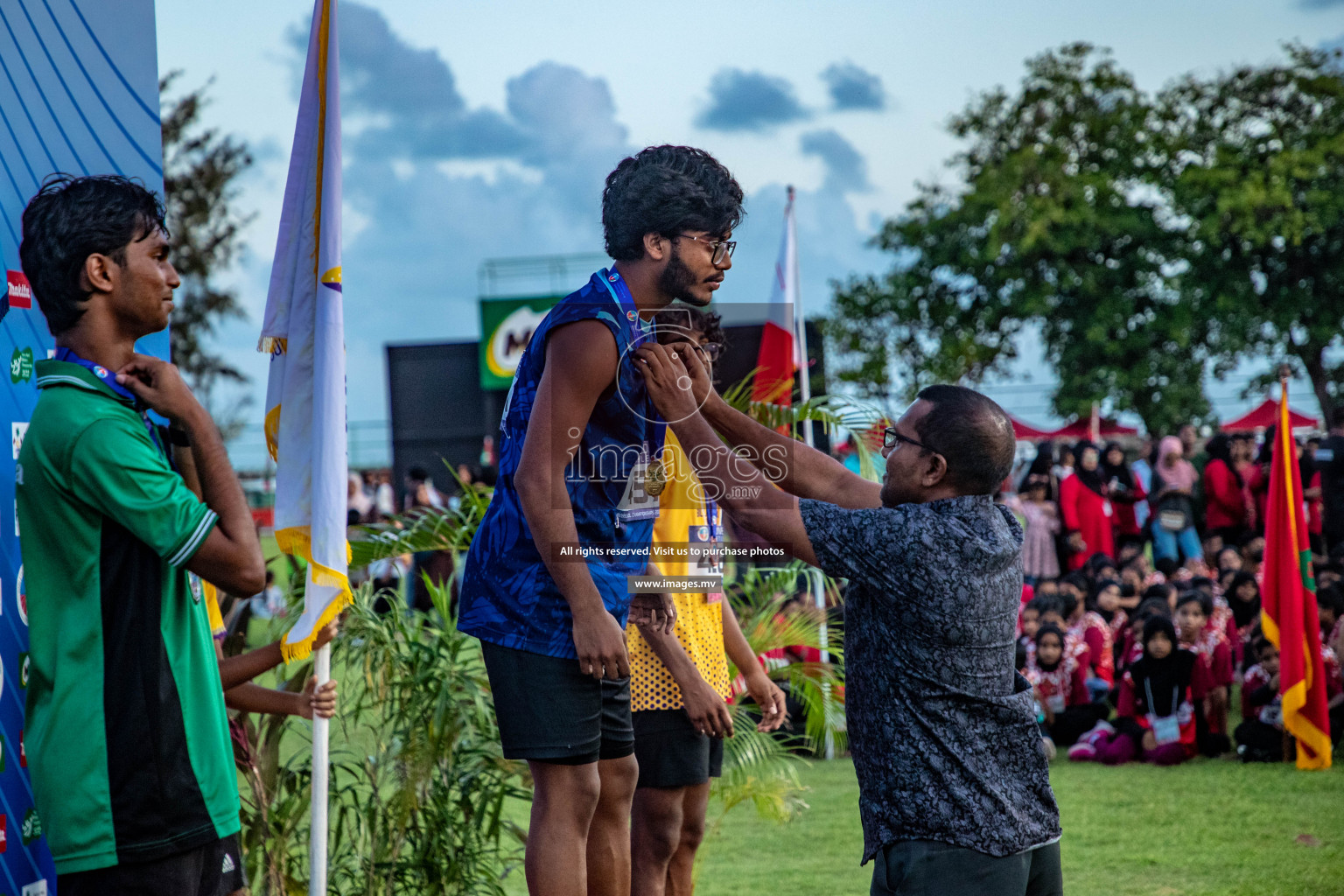 Day 5 of Inter-School Athletics Championship held in Male', Maldives on 27th May 2022. Photos by: Nausham Waheed / images.mv