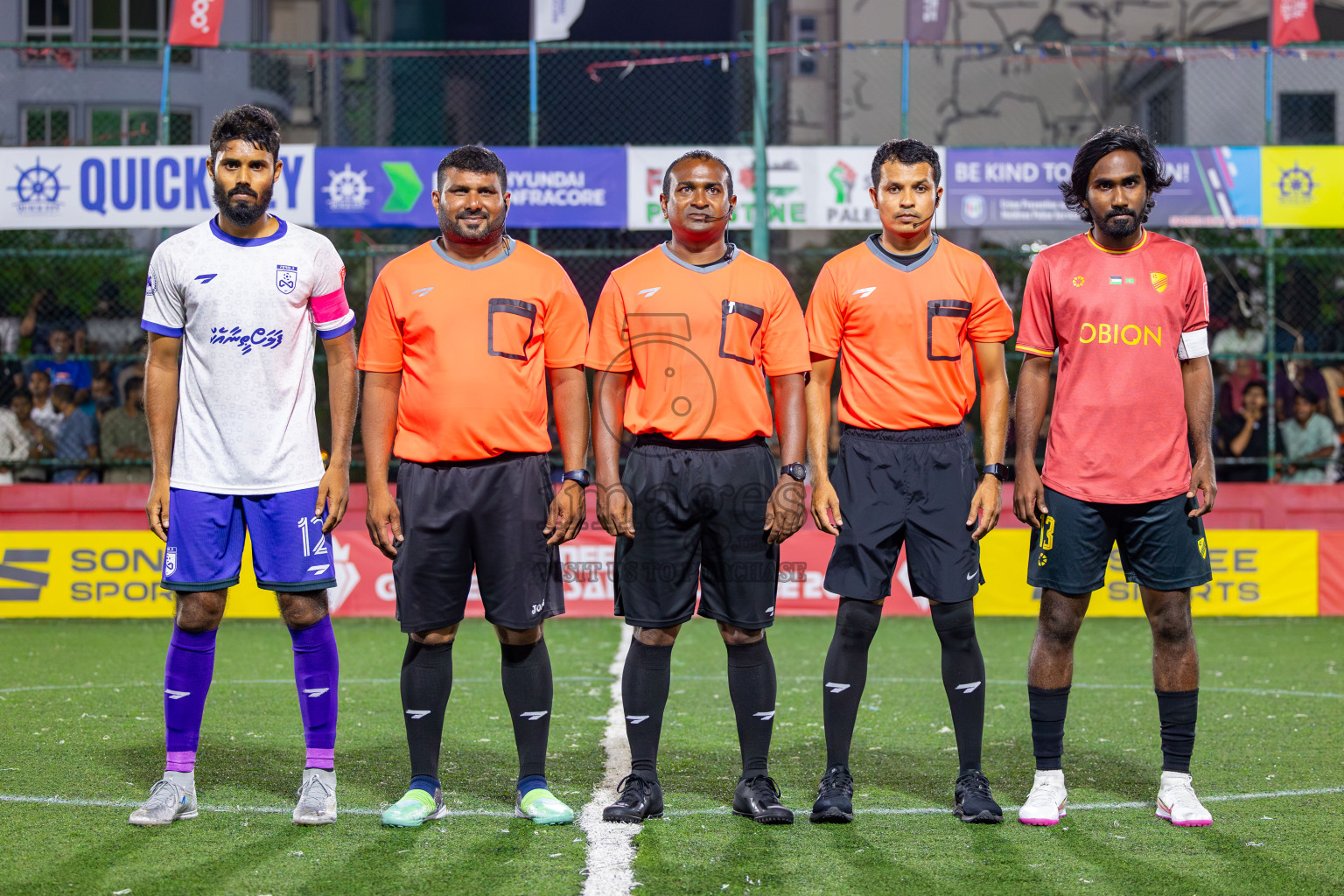 Dh Kudahuvadhoo  vs F Bilehdhoo on Day 34 of Golden Futsal Challenge 2024 was held on Monday, 19th February 2024, in Hulhumale', Maldives
Photos: Mohamed Mahfooz Moosa / images.mv