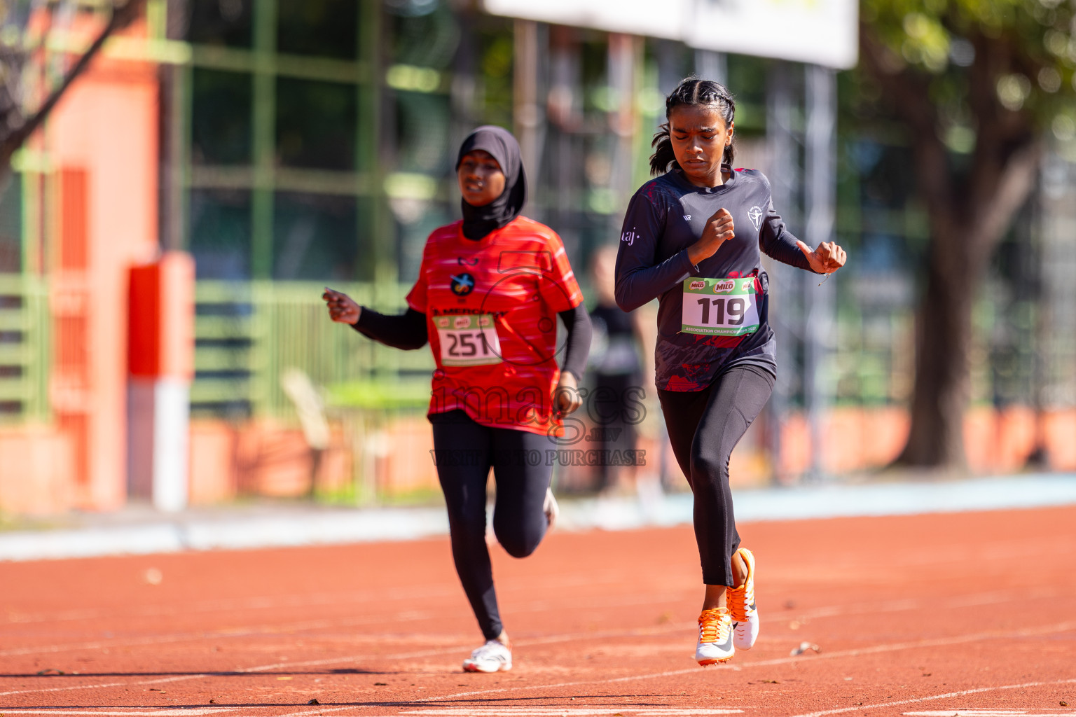 Day 1 of 12th Milo Association Championships was held in Ekuveni Track at Male', Maldives on Thursday, 24th April 2025.
Photos: Ismail Thoriq / images.mv