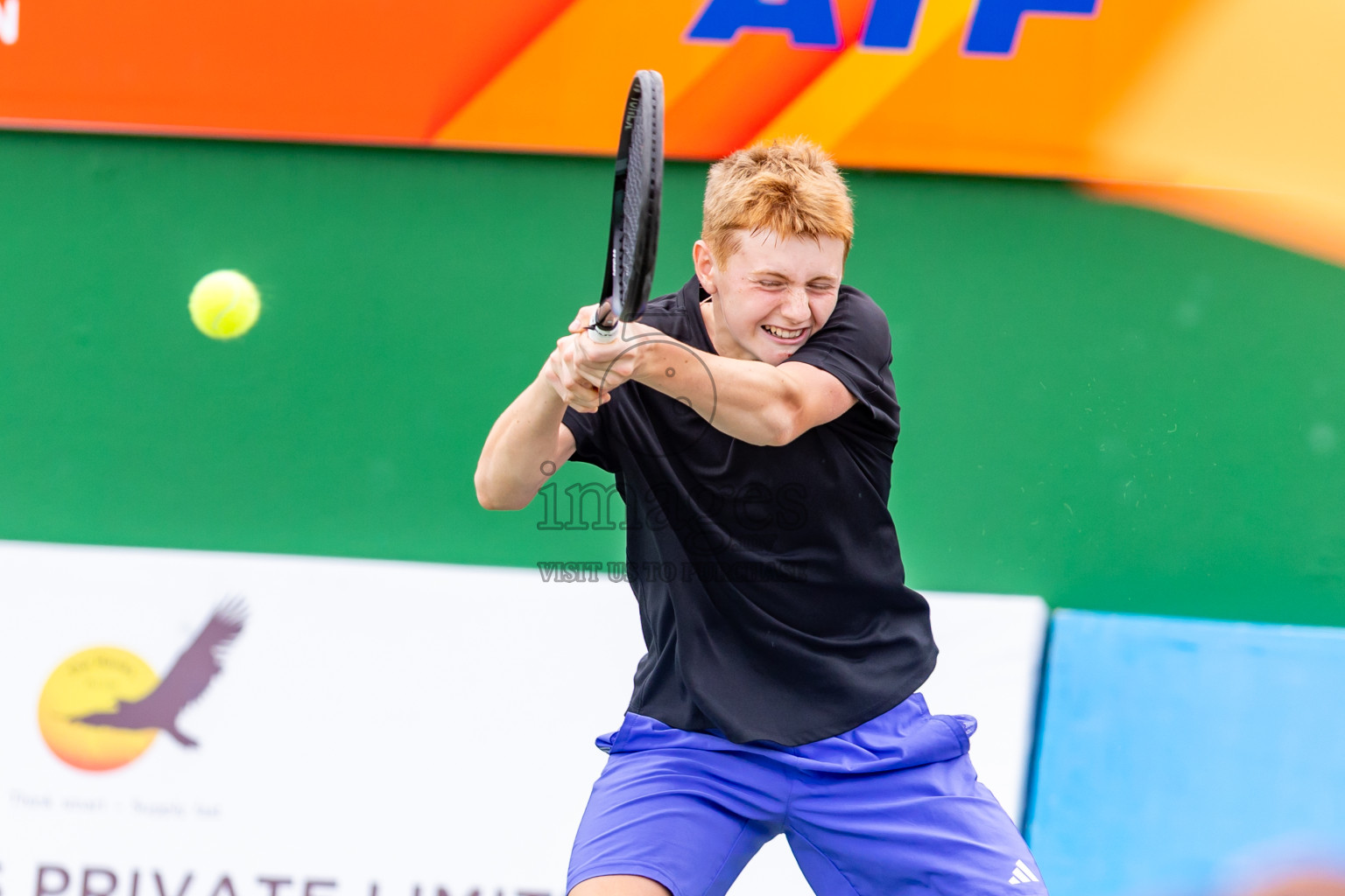 Day 7 of ATF Maldives Junior Open Tennis was held in Male' Tennis Court, Male', Maldives on Wednesday, 18th December 2024. Photos: Nausham Waheed/ images.mv