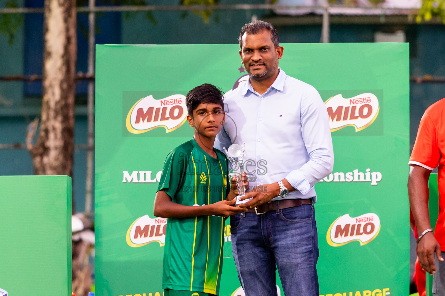 Day 5 of MILO Academy Championship 2025 (U14) was held on Monday, 3rd November 2025 at Henveiru Football Grounds, Male', Maldives . Photos: Nausham Waheed / images.mv