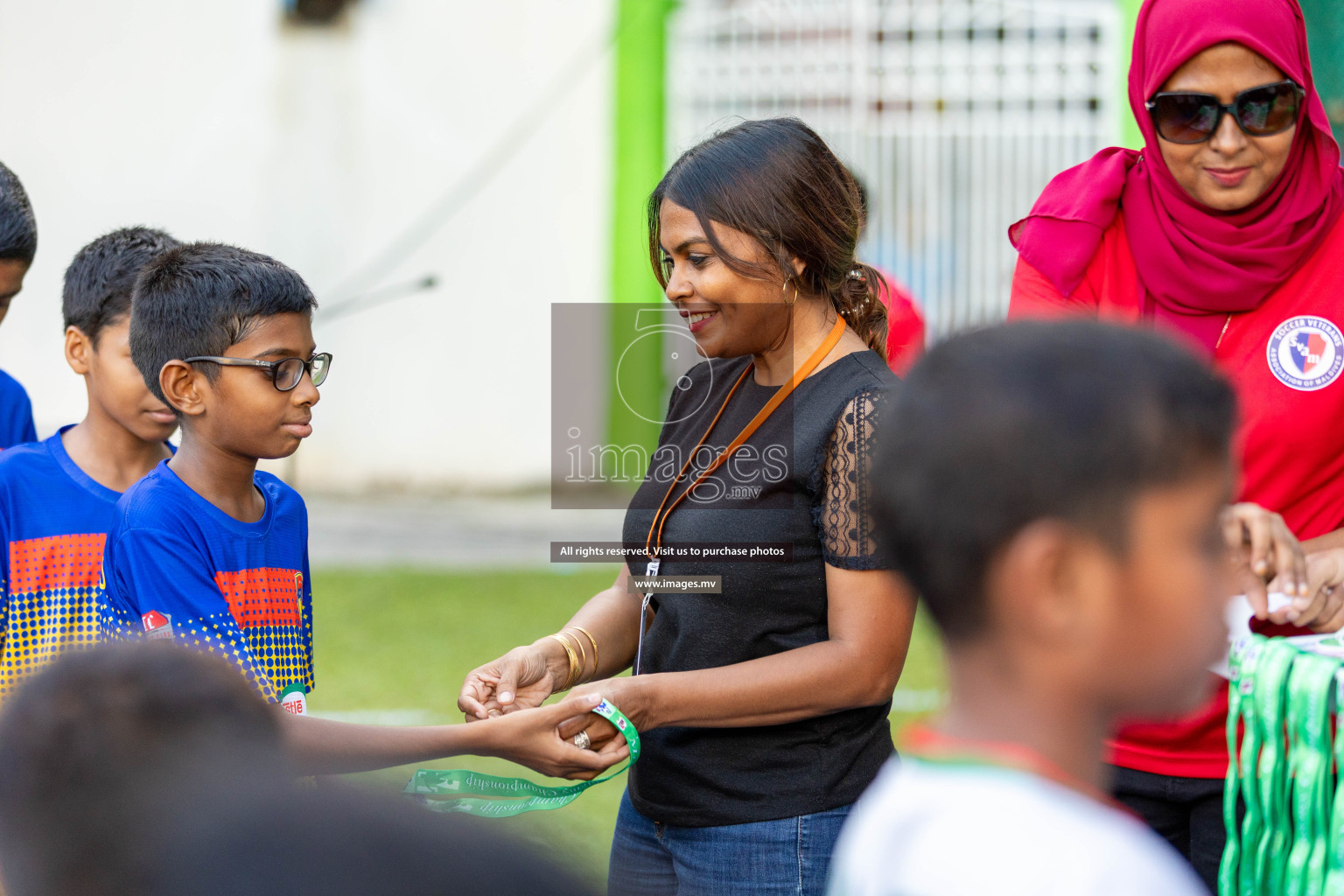 Day 2 of MILO Academy Championship 2023 (U12) was held in Henveiru Football Grounds, Male', Maldives, on Saturday, 19th August 2023. Photos: Nausham Waheedh / images.mv