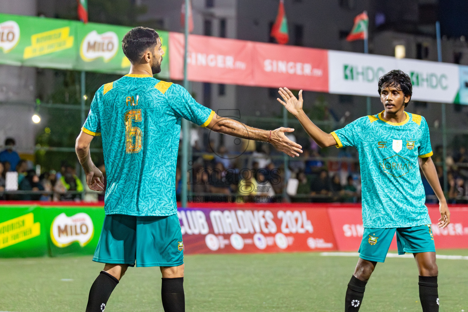 Club WAMCO vs MIBSA in Club Maldives Cup 2024 held in Rehendi Futsal Ground, Hulhumale', Maldives on Friday, 4th October 2024. 
Photos: Hassan Simah / images.mv