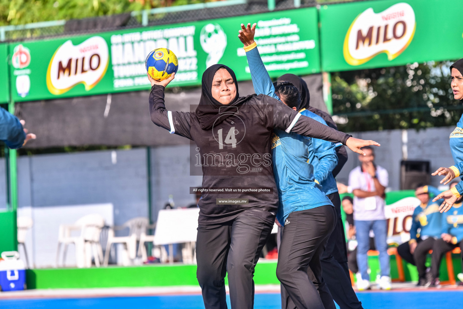 Milo 6th Inter Office Handball Tournament 2022 photos by Nausham Waheed