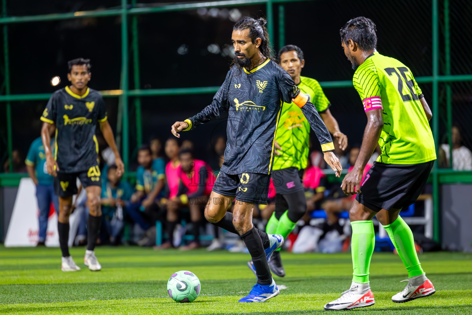 JJ Sports Club vs RDL in Finals of BG Futsal Challenge 2024 was held on Thursday , 4th April 2024, in Male', Maldives Photos: Ismail Thoriq / images.mv