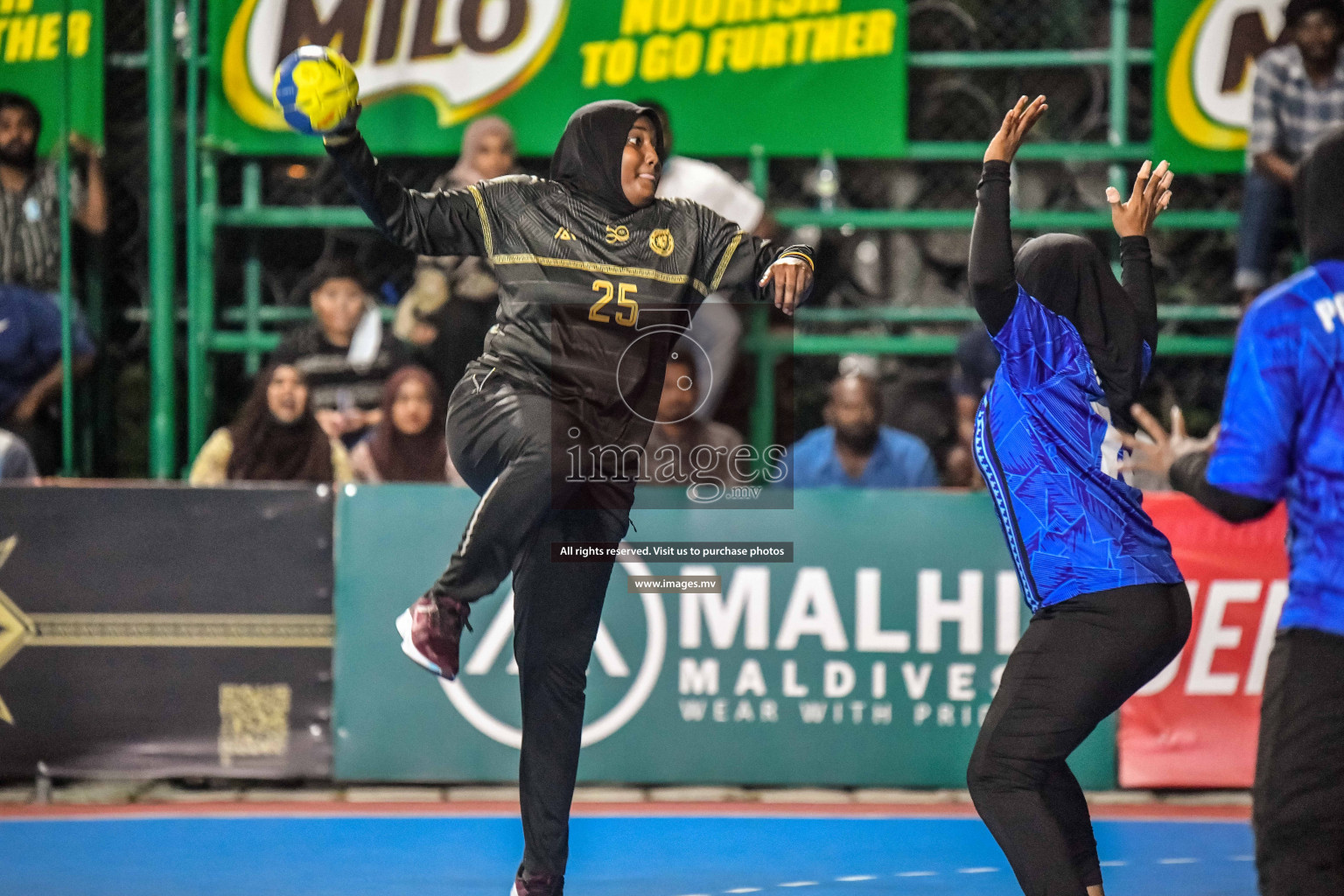 Day 16 of Milo 6th Inter Office Handball Tournament 2022 - Photos by Nausham Waheed