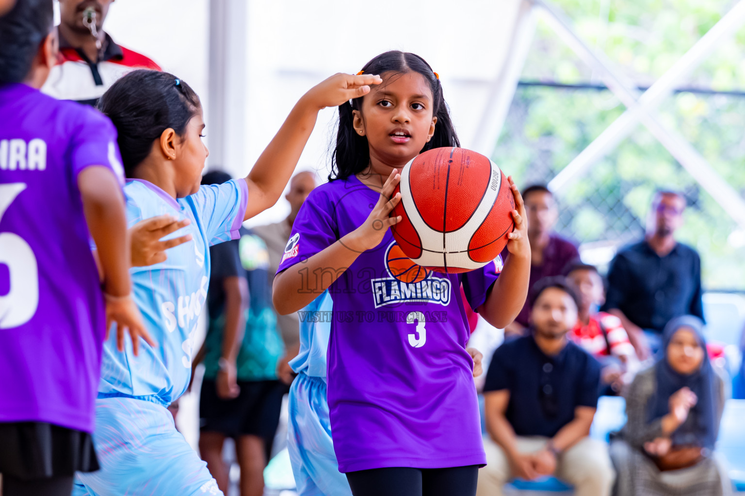 Day 3 of Milo 5 x 5 Junior Challenge 2025 - Basketball tournament held in Basketball Training Center, Male', Maldives on Saturday, 11th October 2025. Photos by: Nausham Waheed, Hassan Simah / Images.mv