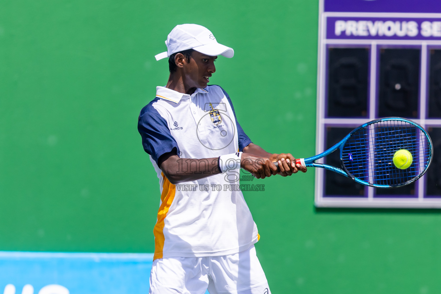 Day 8 of ATF Maldives Junior Open Tennis was held in Male' Tennis Court, Male', Maldives on Thursday, 19th December 2024. Photos: Nausham Waheed/ images.mv