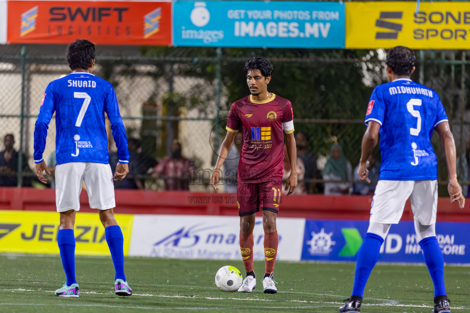 V Keyodhoo vs ADh Mahibadhoo on Day 34 of Golden Futsal Challenge 2024 was held on Monday, 19th February 2024, in Hulhumale', Maldives
Photos: Ismail Thoriq / images.mv