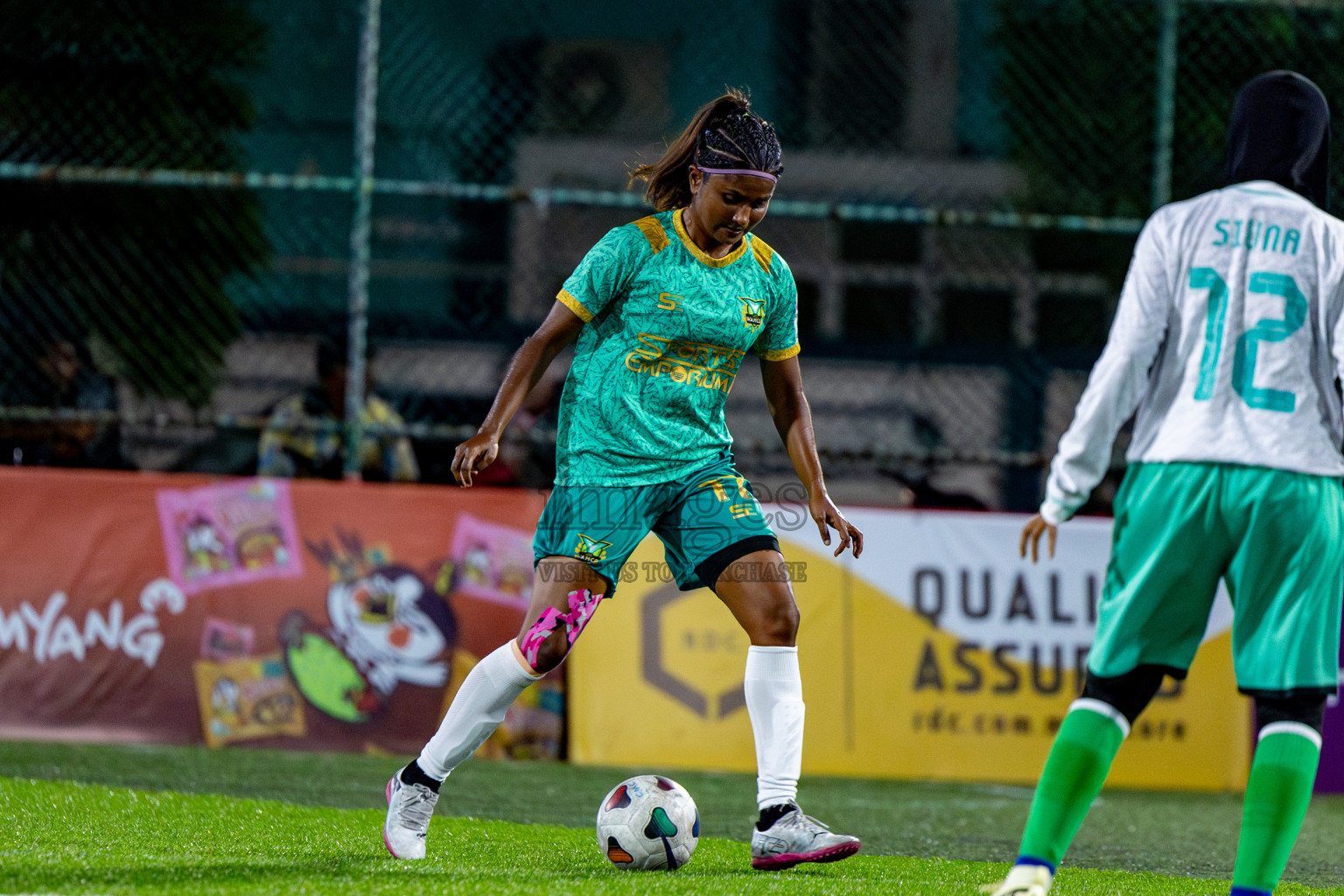 WAMCO vs MPL in Eighteen Thirty 2024  held in Rehendi Futsal Ground, Hulhumale', Maldives on Monday, 9th September 2024. Photos: Nausham Waheed / images.mv