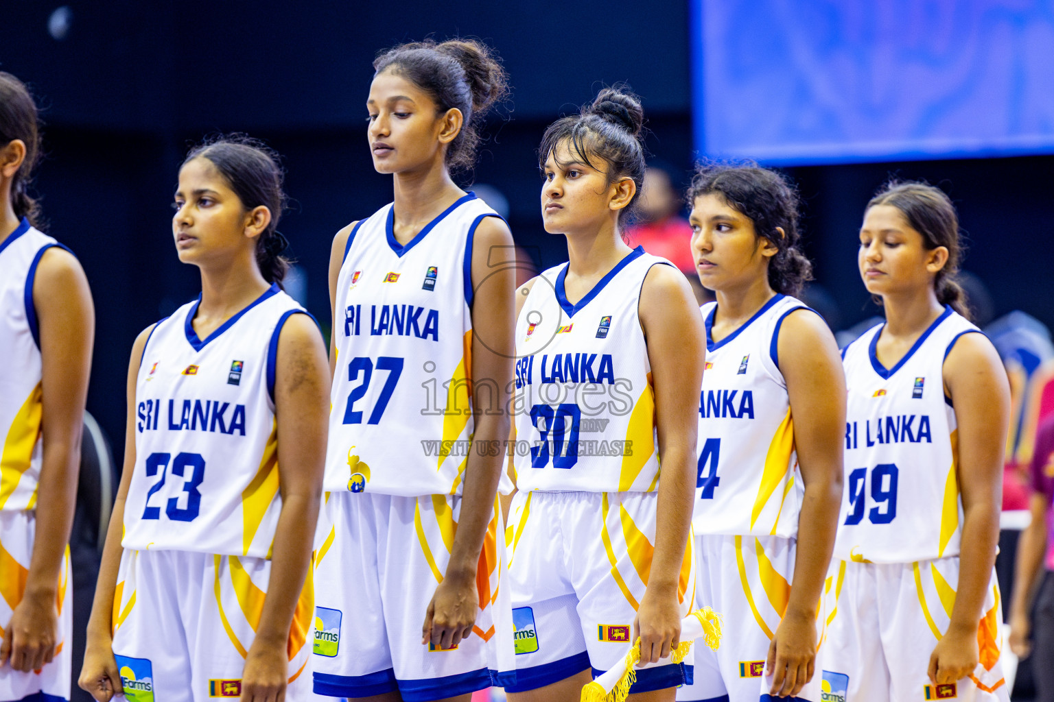 Maldives vs SriLanka in Day 2 of Under 16 Woman's Asian Cup SABA Qualifiers 2025 was held in Social Center, Male', Maldives on Friday, 13th June 2025. Photos: Nausham Waheed / images.mv