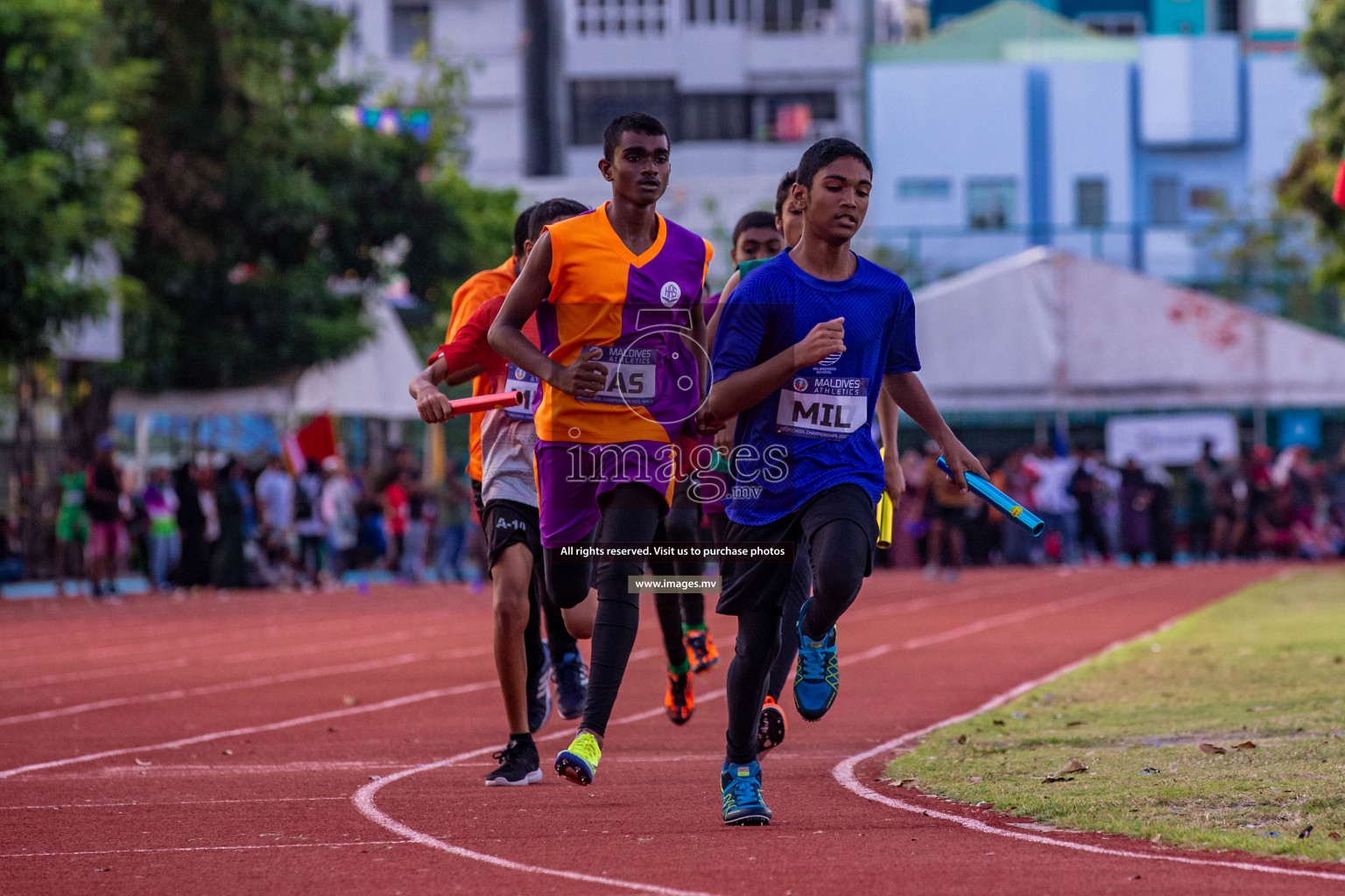 Day 3 of Inter-School Athletics Championship held in Male', Maldives on 25th May 2022. Photos by: Nausham Waheed / images.mv