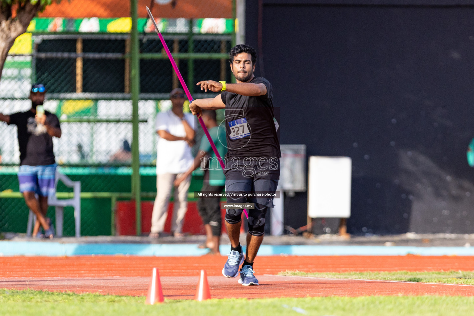 Day 1 of National Athletics Championship 2023 was held in Ekuveni Track at Male', Maldives on Thursday 23rd November 2023. Photos: Nausham Waheed / images.mv