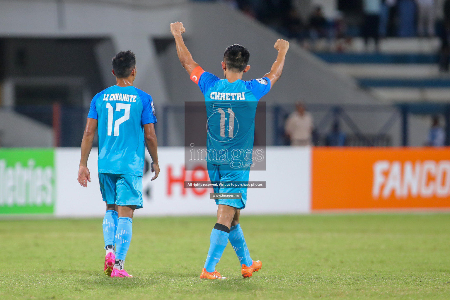 India vs Kuwait in SAFF Championship 2023 held in Sree Kanteerava Stadium, Bengaluru, India, on Tuesday, 27th June 2023. Photos: Nausham Waheed, Hassan Simah / images.mv