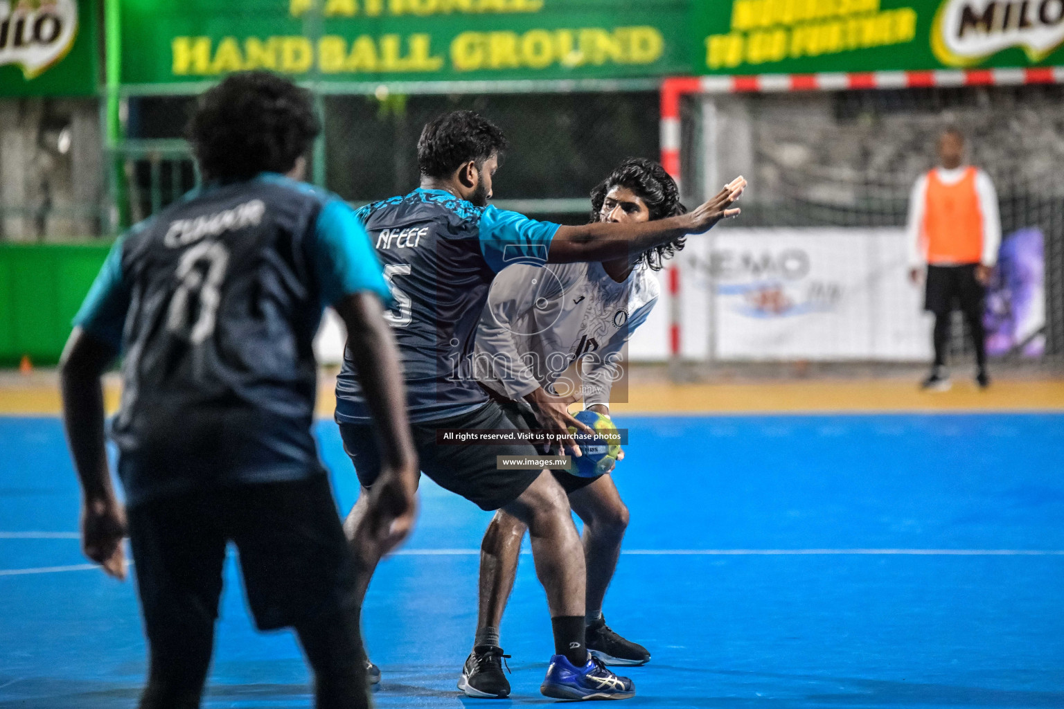 Day 10 of Milo 6th Inter Office Handball Tournament 2022 - Photos by Nausham Waheed