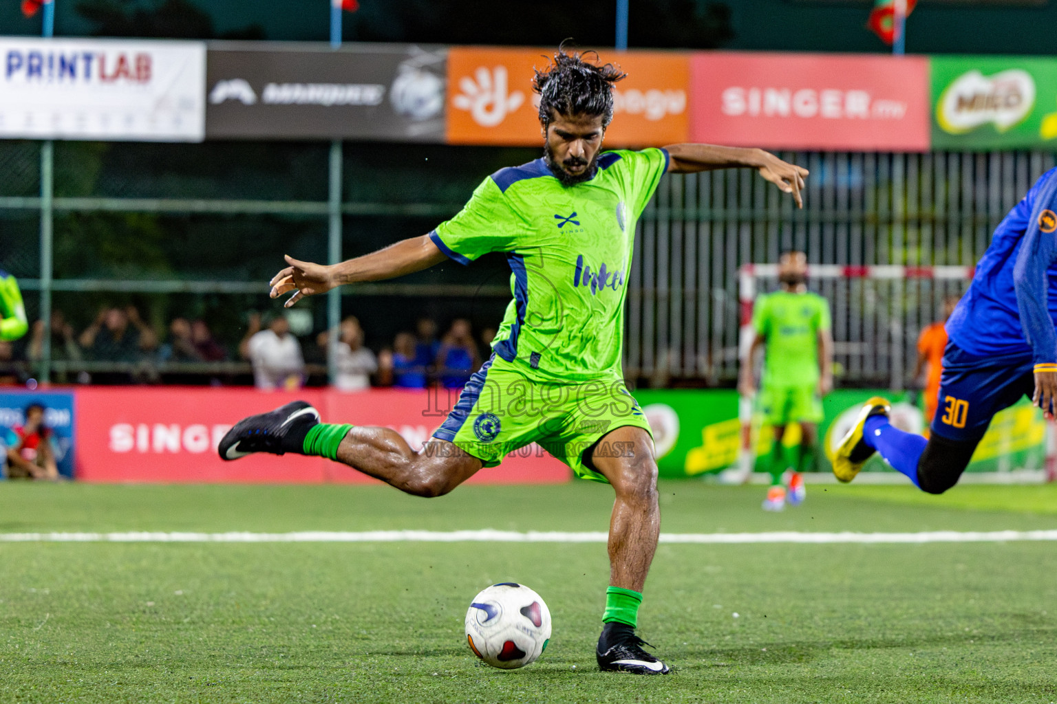 Customs rc vs Club Immigration in Club Maldives Cup 2024 held in Rehendi Futsal Ground, Hulhumale', Maldives on Wednesday, 2nd October 2024. Photos: Nausham Waheed / images.mv